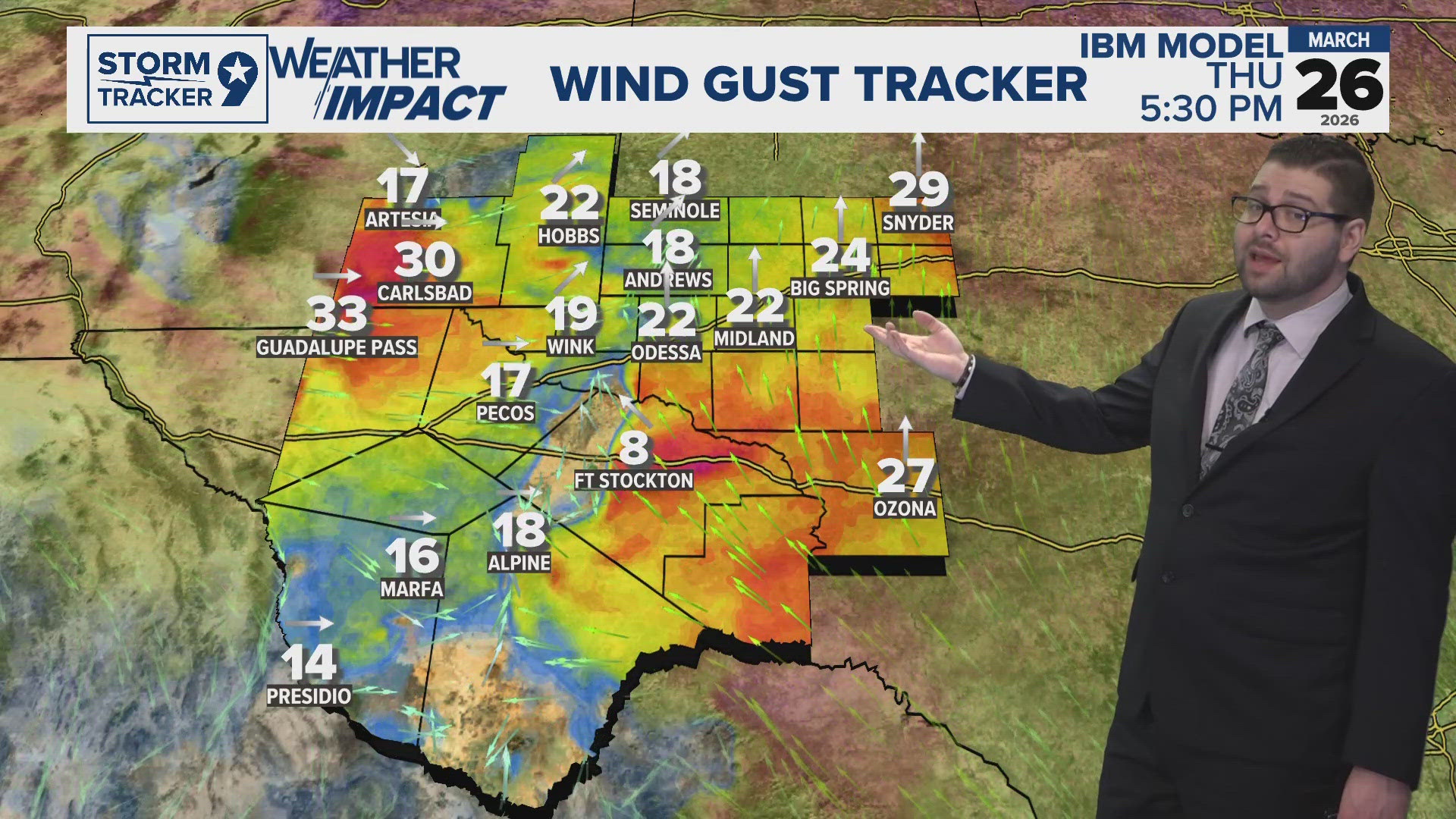 The Heat is Strong But the Cold Front is Stronger | West Texas Forecast ...