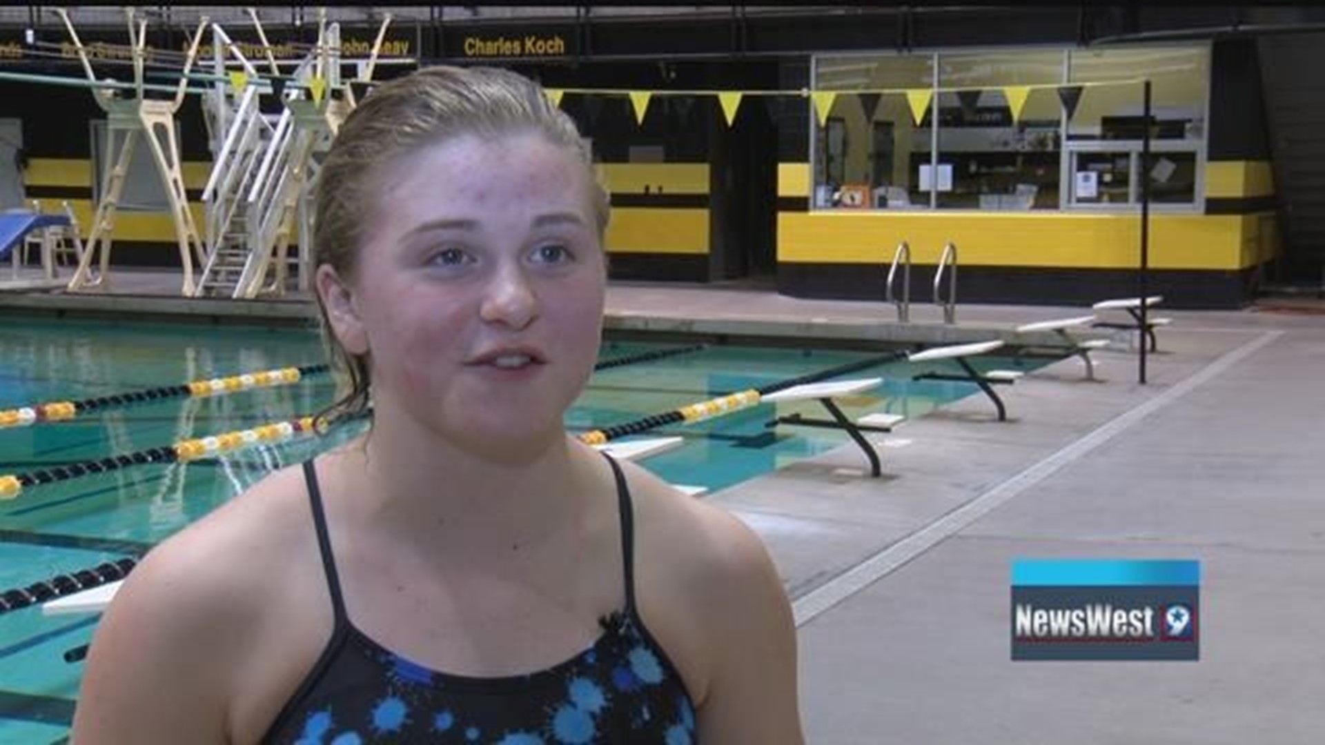 Midland diver Tarrin Gilliland heads to the World Diving Series