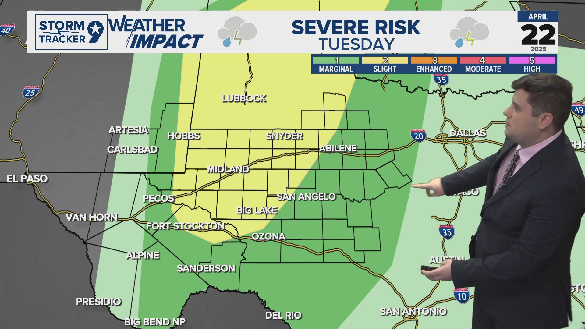 Active weather pattern with small storm chances ahead that some may turn strong too severe for the early week. 
