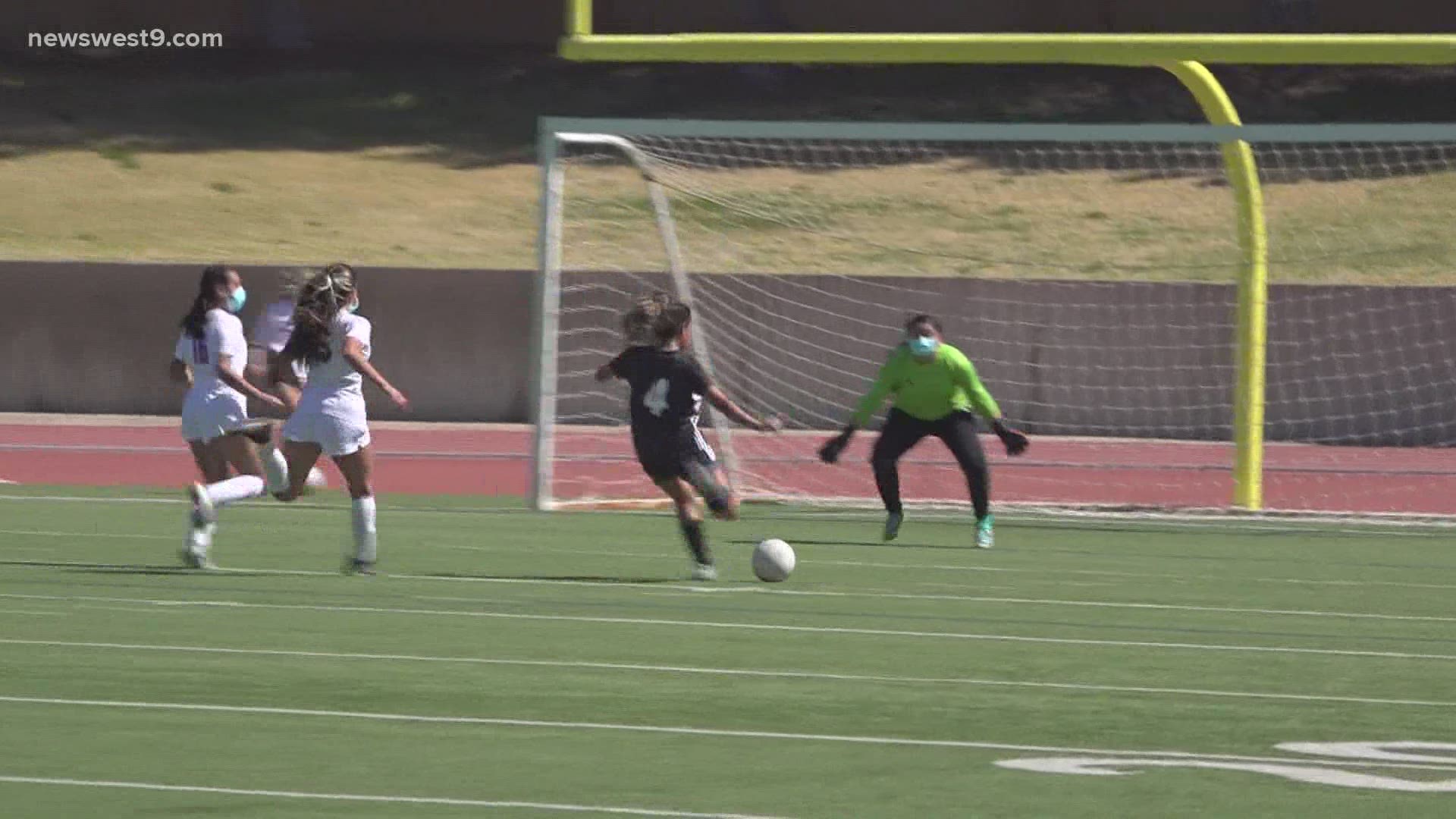 The Panthers took on a tough El Paso Americas squad on the pitch.