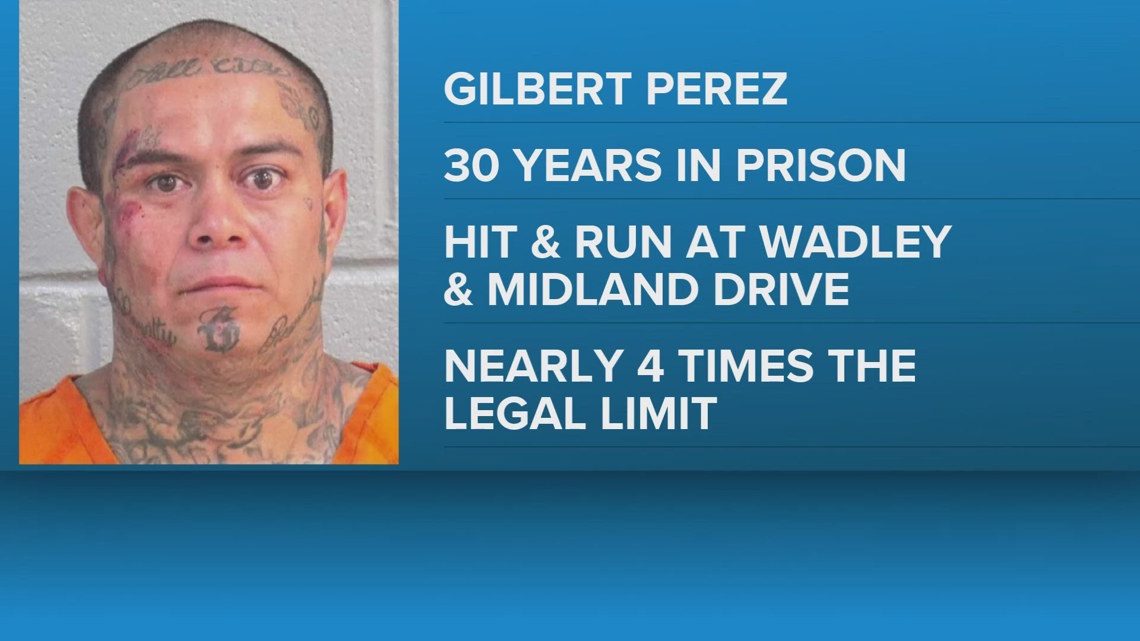 Man pleads guilty in fatal Midland drunk driving crash, sentenced to 30 ...