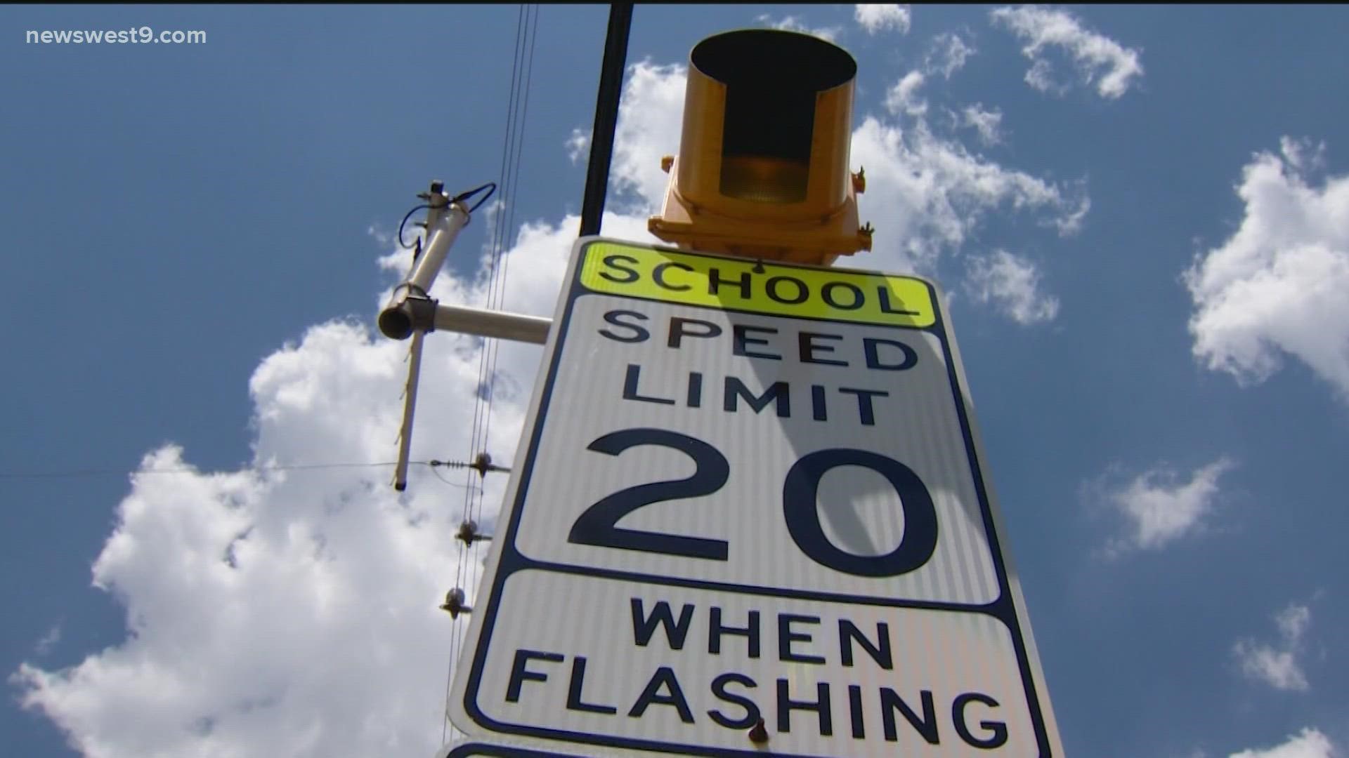 With MISD classes starting on August 2, it's important to watch out for students and keep in mind all traffic fines are double in school zones.