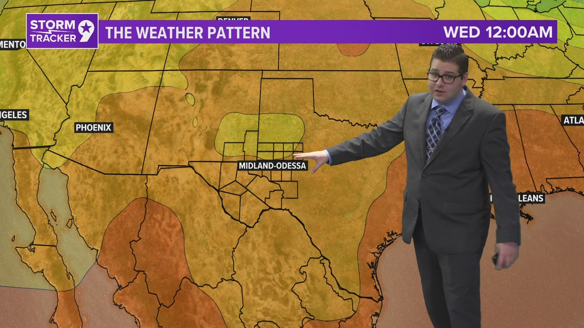 While the above average temperatures may not be ideal, no large scale storm systems are projected to come through.