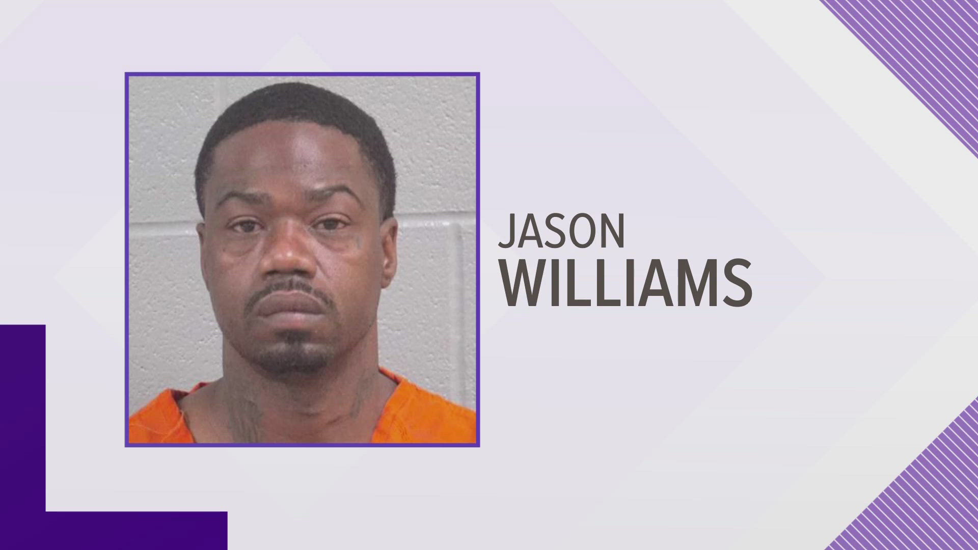 According to the City of Midland, 40-year-old Jason Williams slammed the door on officers and threatened them with a knife and gun.