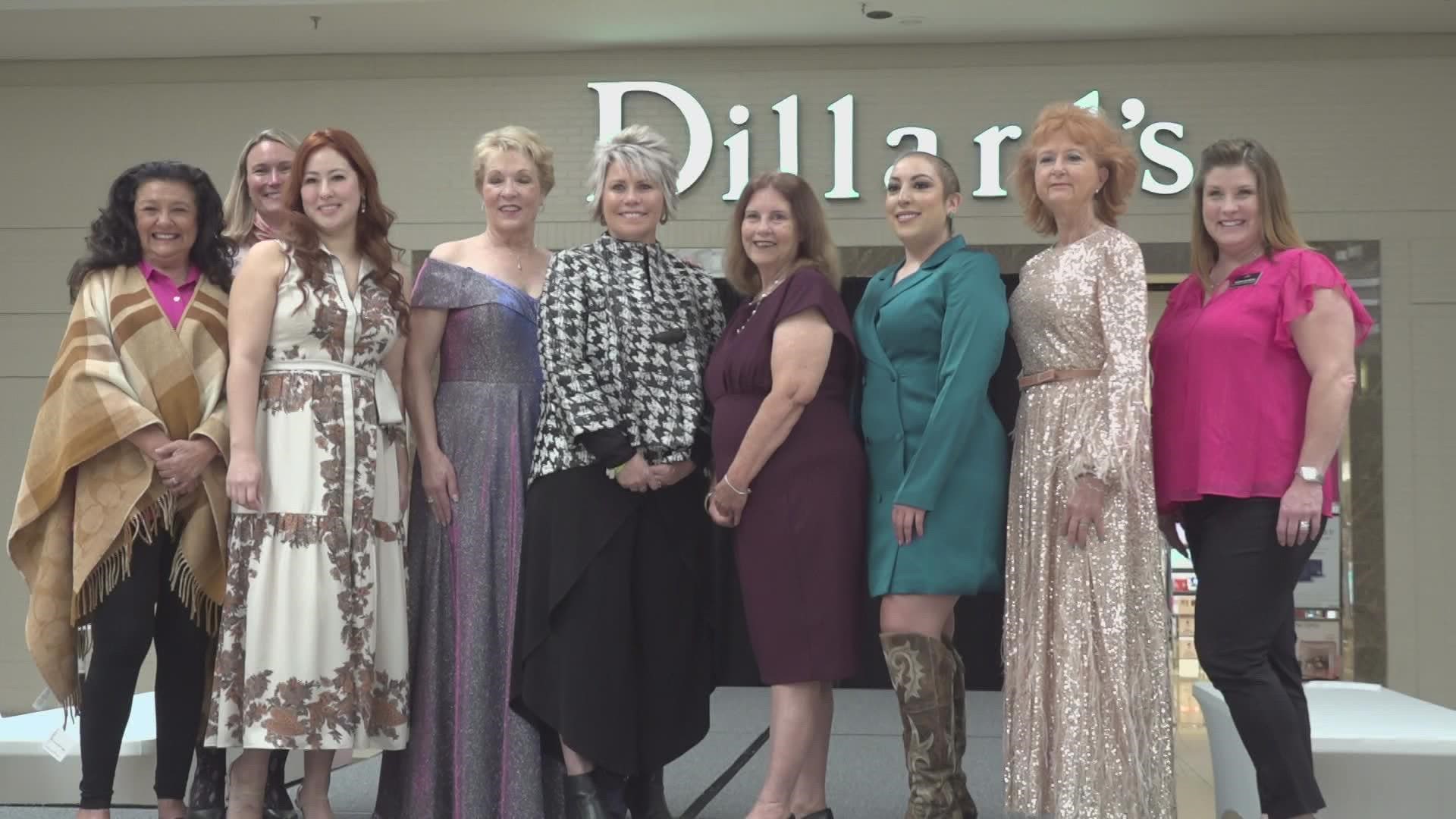 Pink the Basin hosted Pink the Runway at the Midland Park Mall Friday.