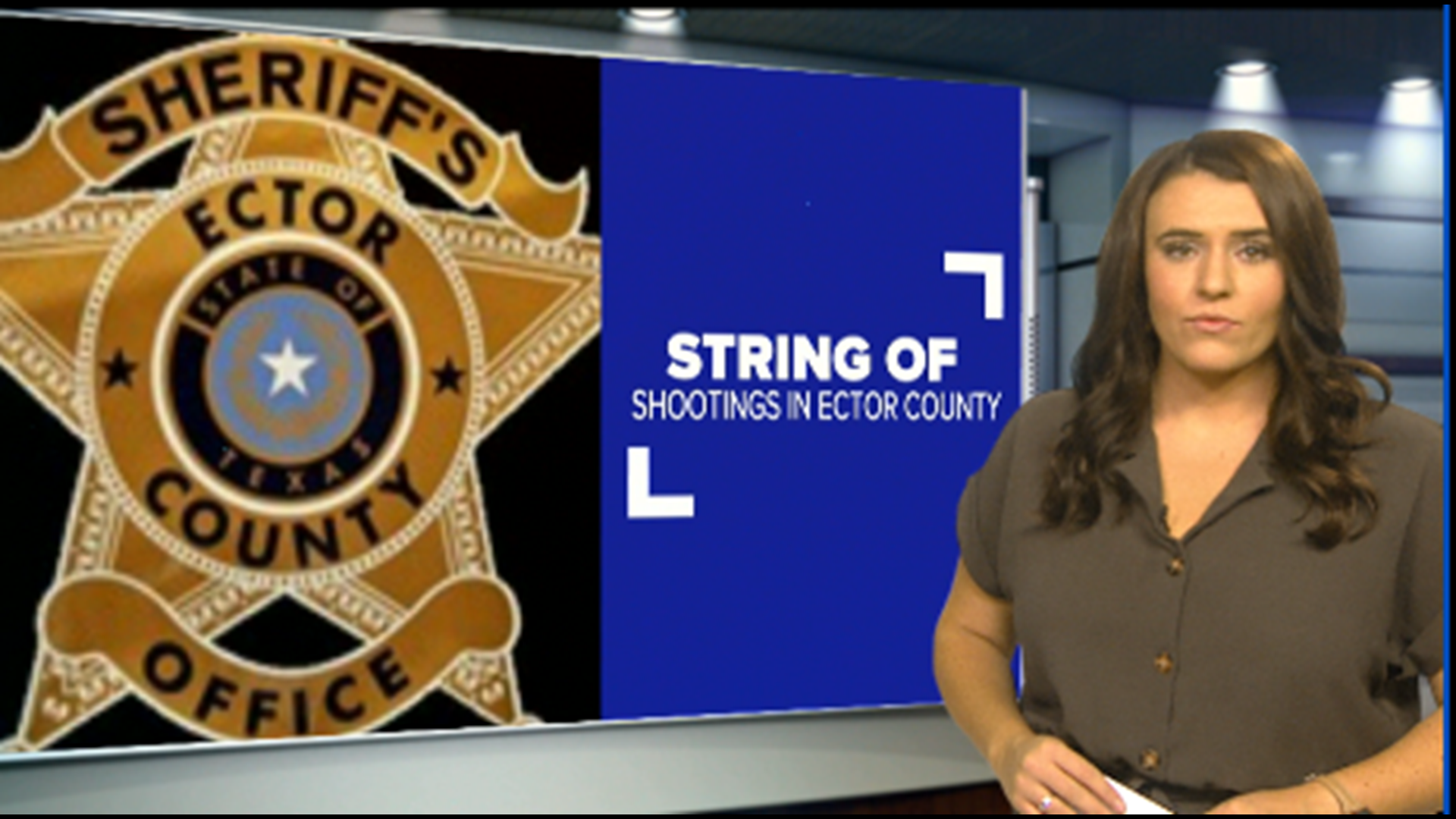 ECSO says they believe the person responsible for the string of shootings is in custody.