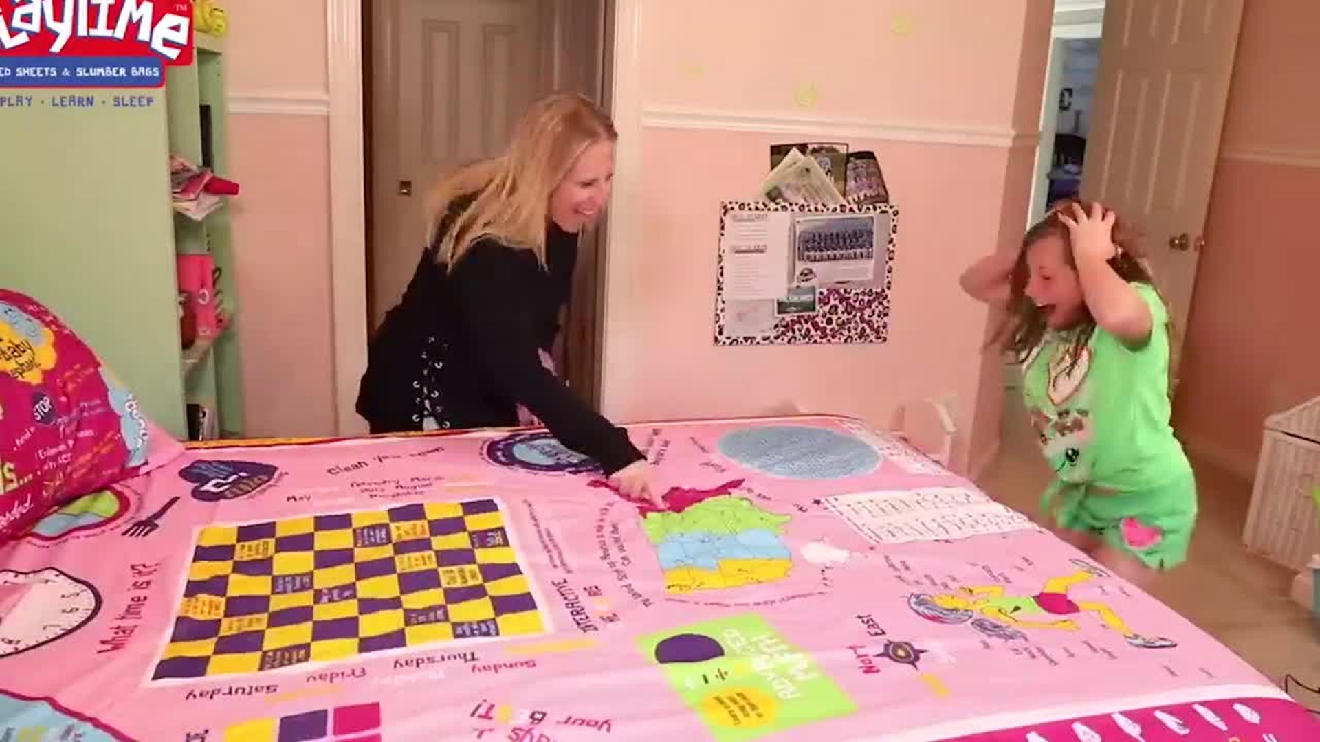 Charlotte man creating fun and engaging bed sheets for children in hospitals