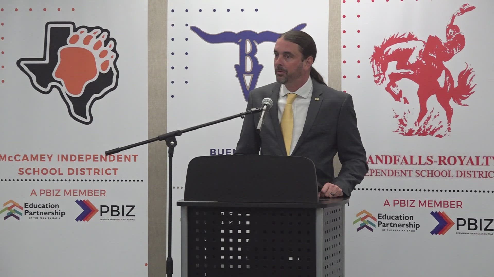 Education Partnership of the Permian Basin launched innovation zone Tuesday. Midland College President Dr. Damon Kennedy spoke about the partnership.