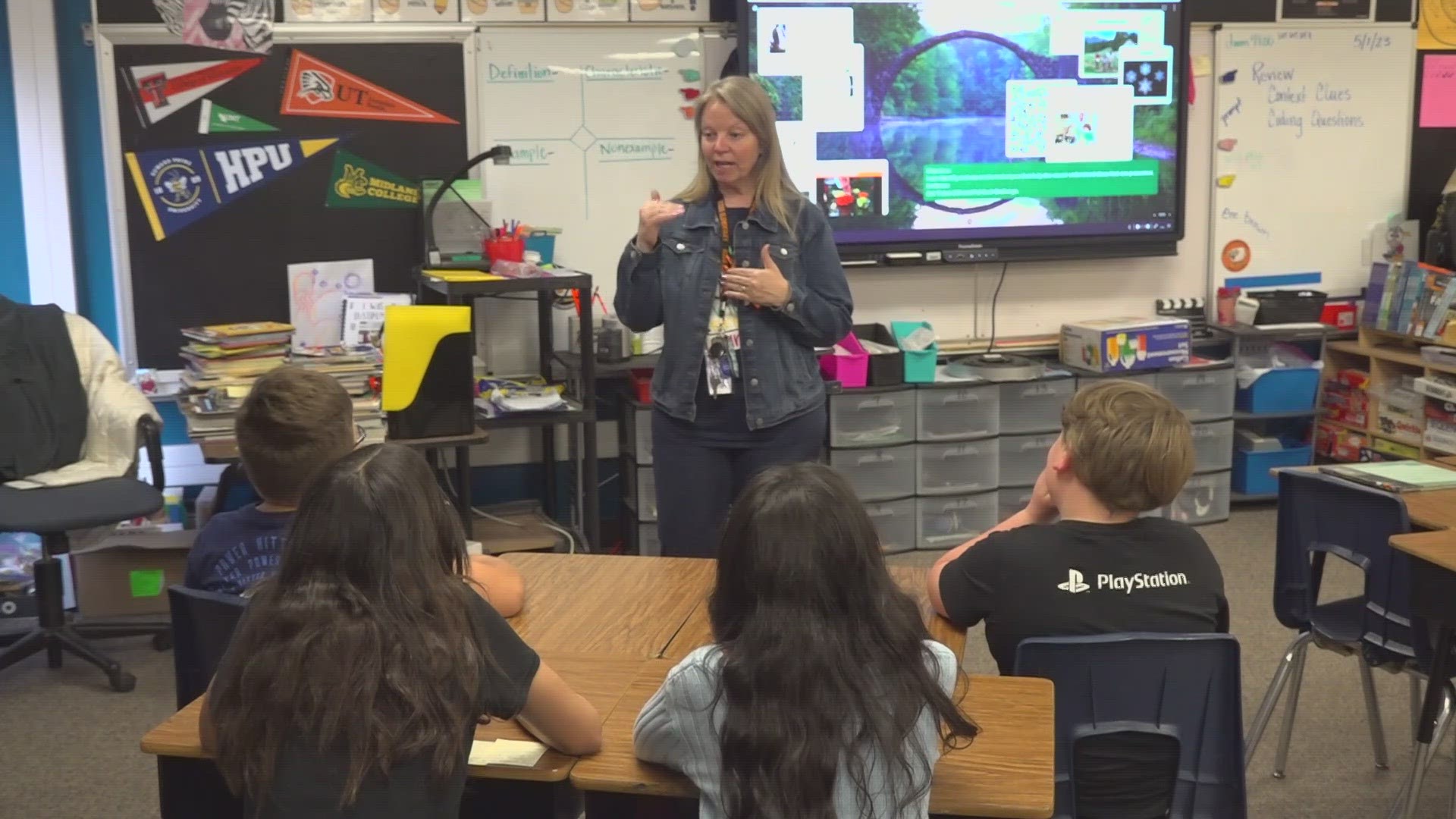 Valarie Shreves is taking advantage of available technology. Her efforts developing personalized learning and blended learning strategies will impact ECISD.