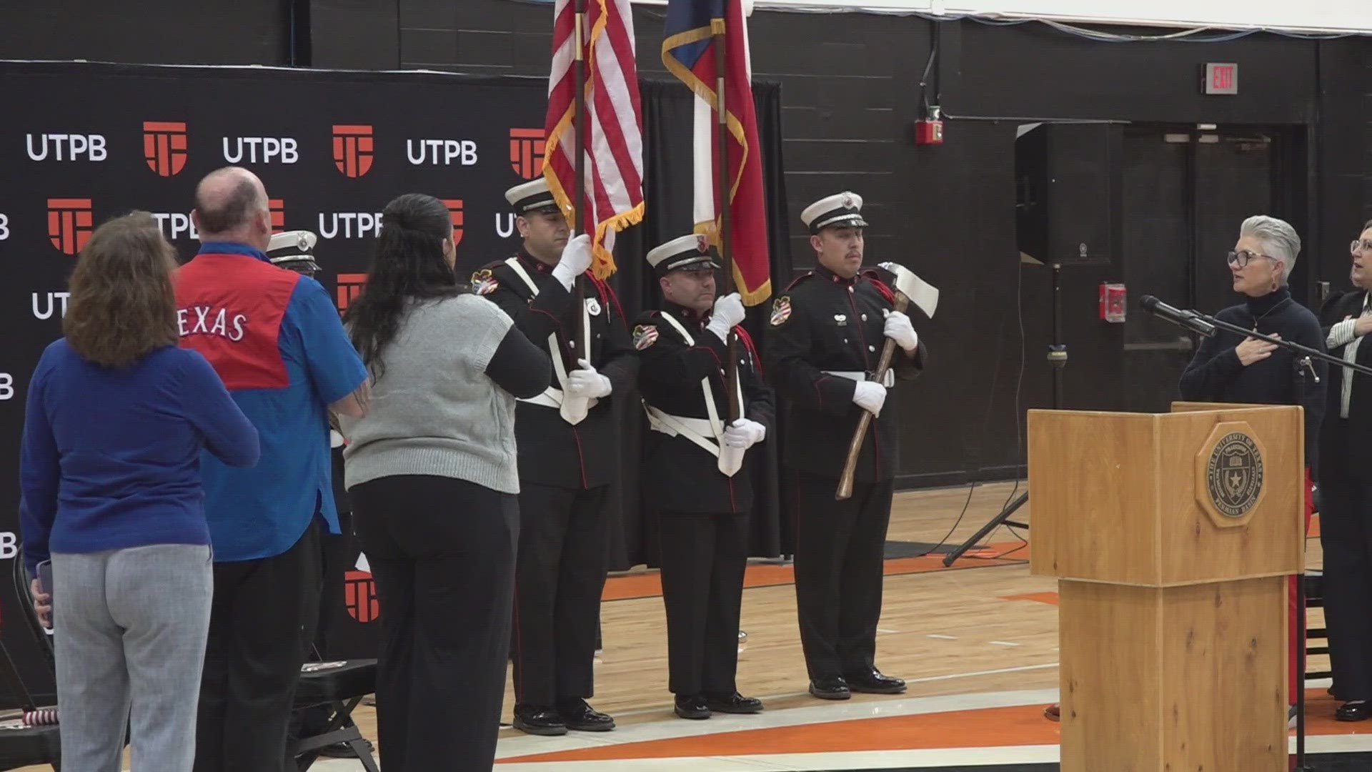 UTPB hosted a Veterans Day celebration Thursday morning with local veterans in attendance.