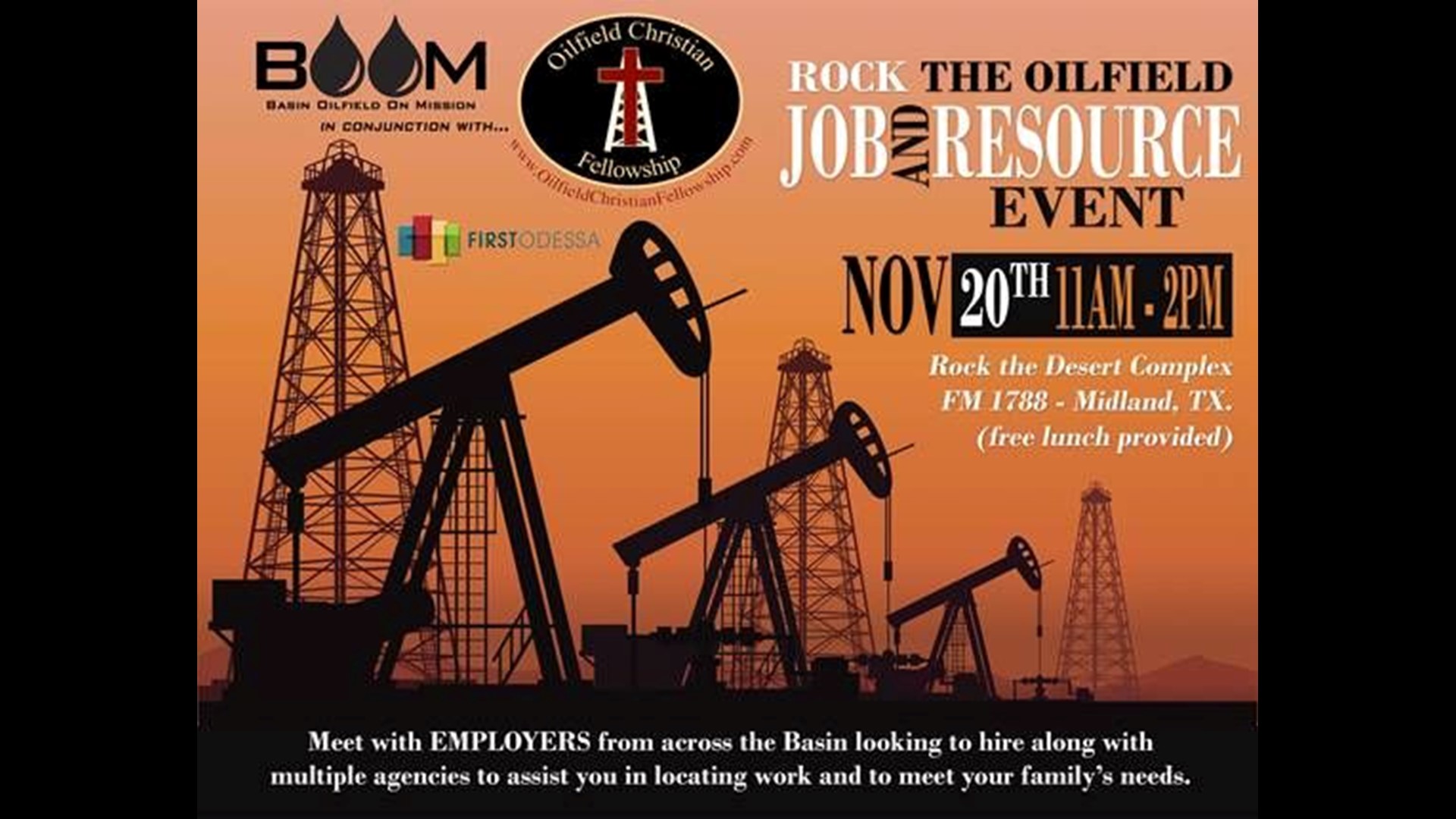 Rock the Oilfield Job Fair to be Held in Midland