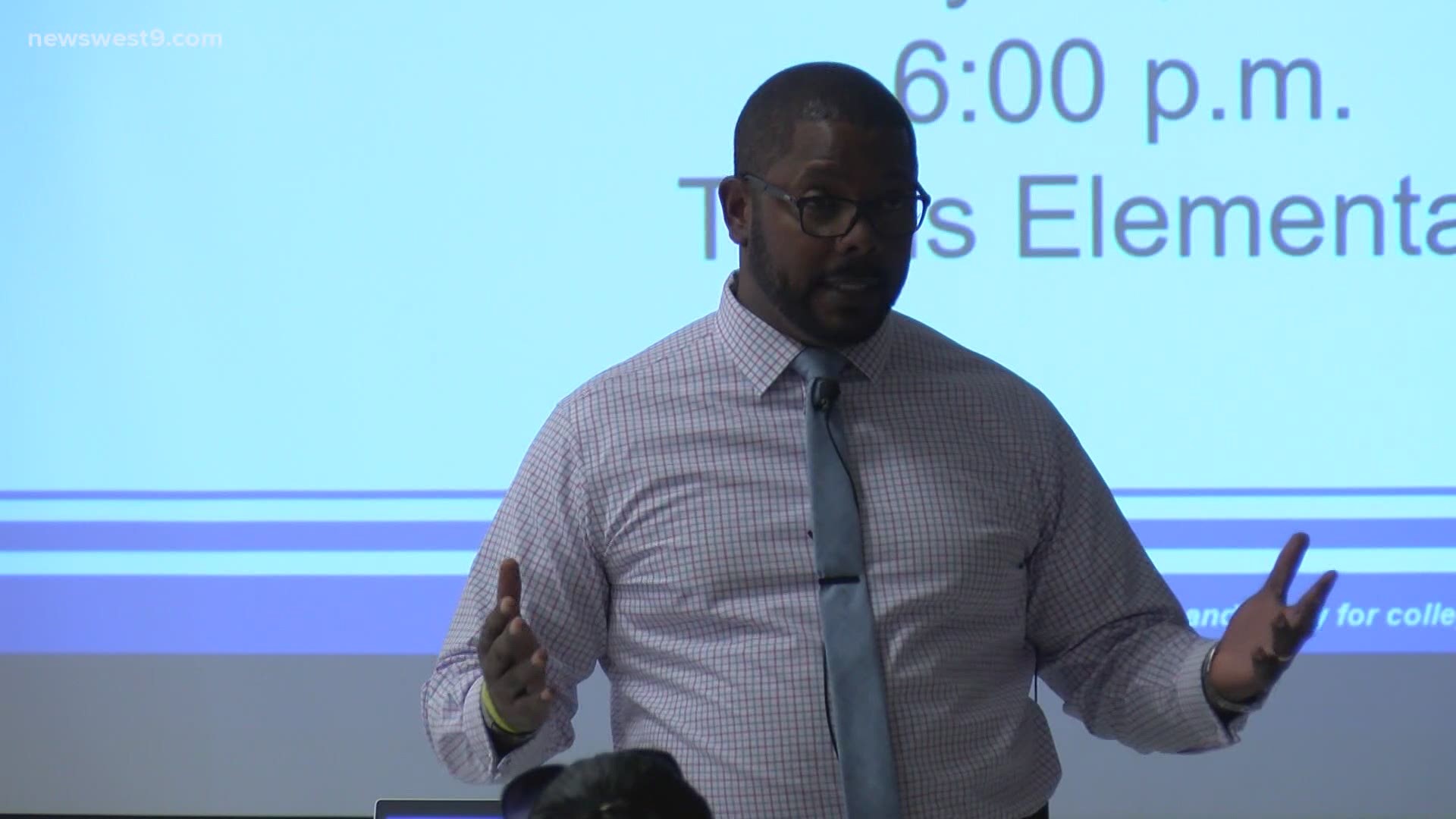 Riddick has requested an independent hearing, following the school board's vote to terminate his contract in August.