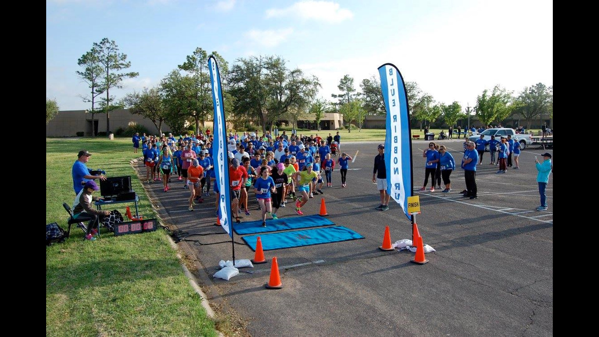 Blue Ribbon Run raises awareness for foster children in Midland ...
