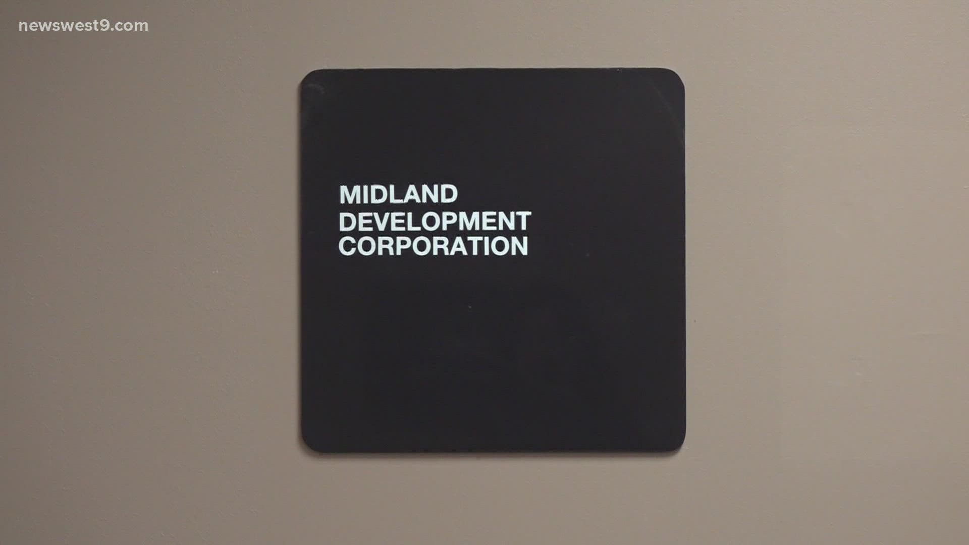The school received a grant from the Midland Development Corporation for about $117,000.