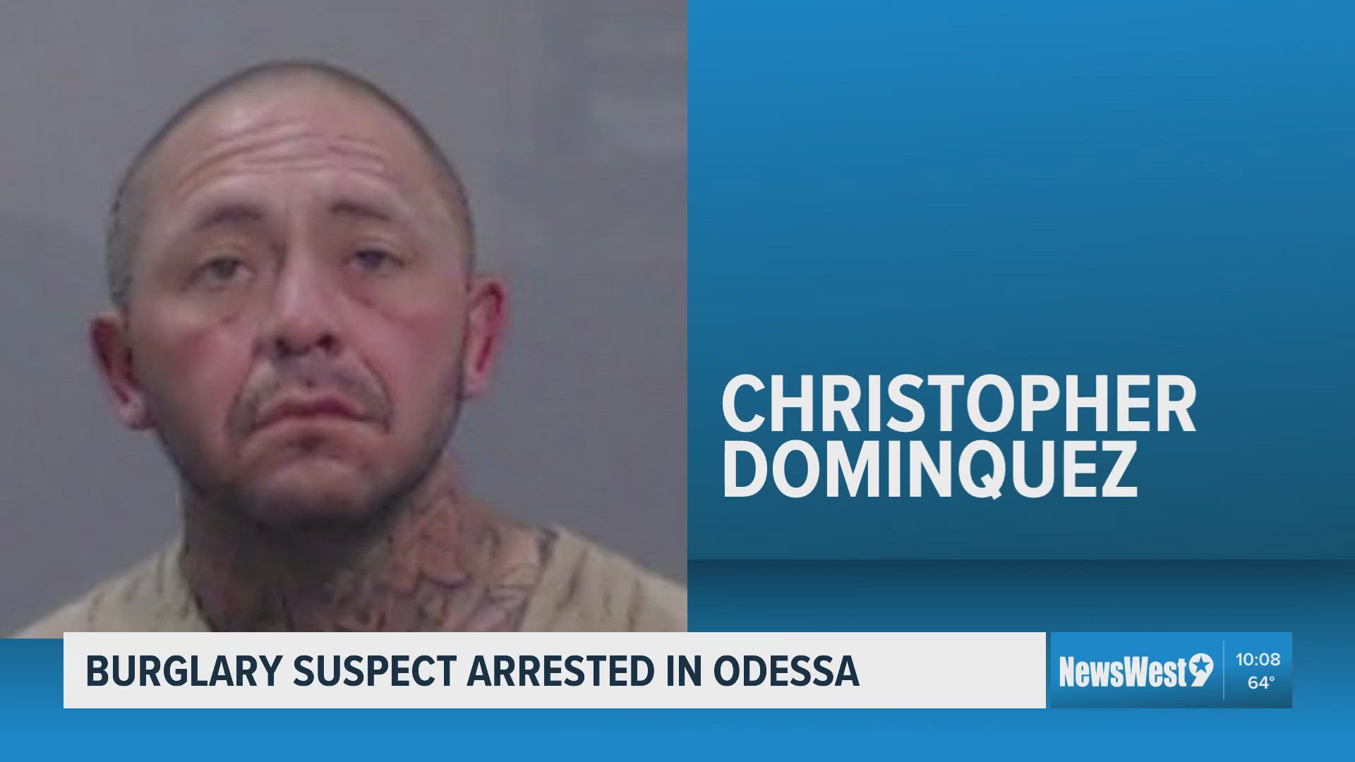 Weekend burglary spree leads to arrest of Odessa man | newswest9.com
