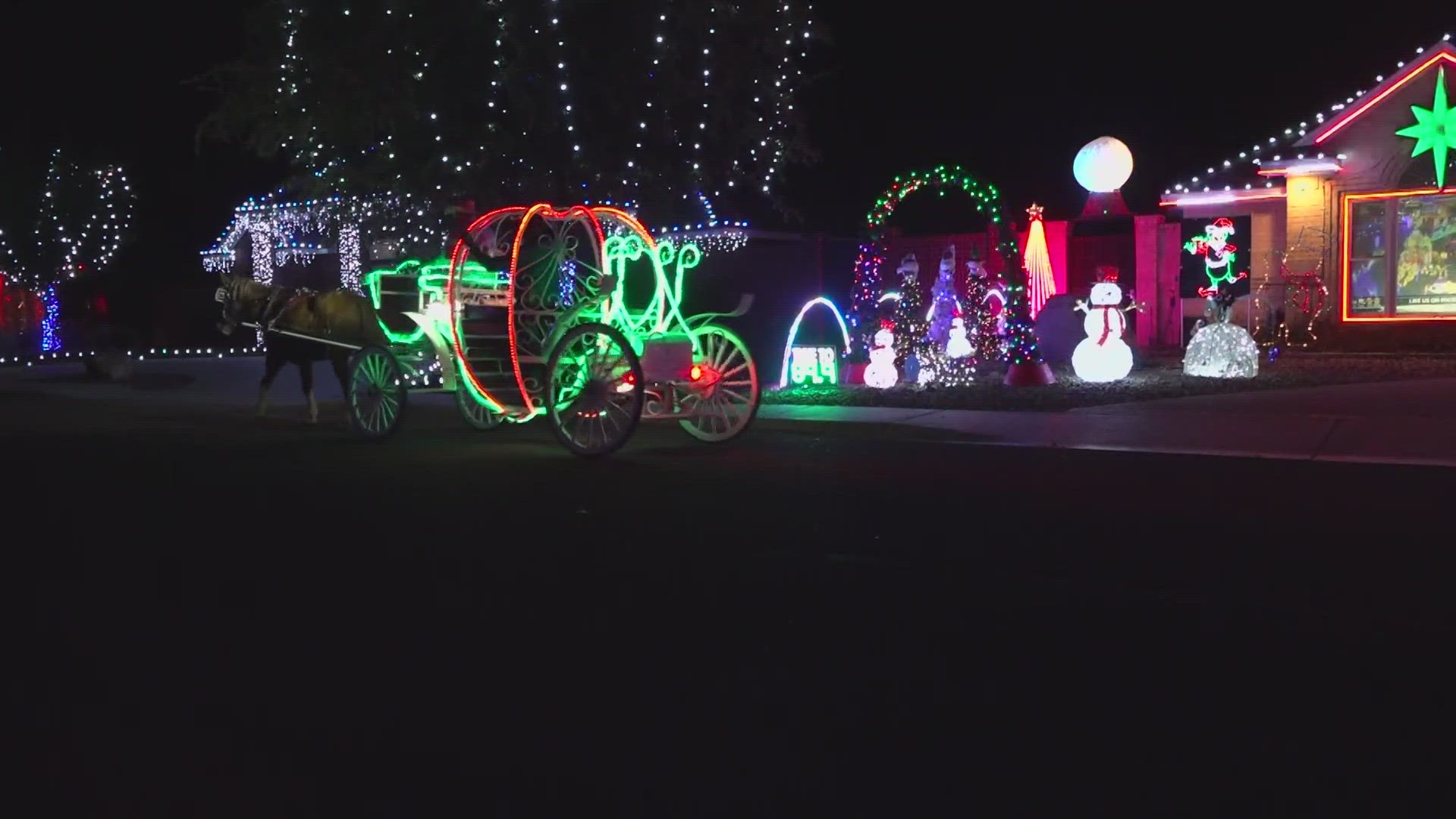 The rides are available now through Dec. 14 from 6:30 p.m. to 9 p.m. at the Emerald Forest Subdivision