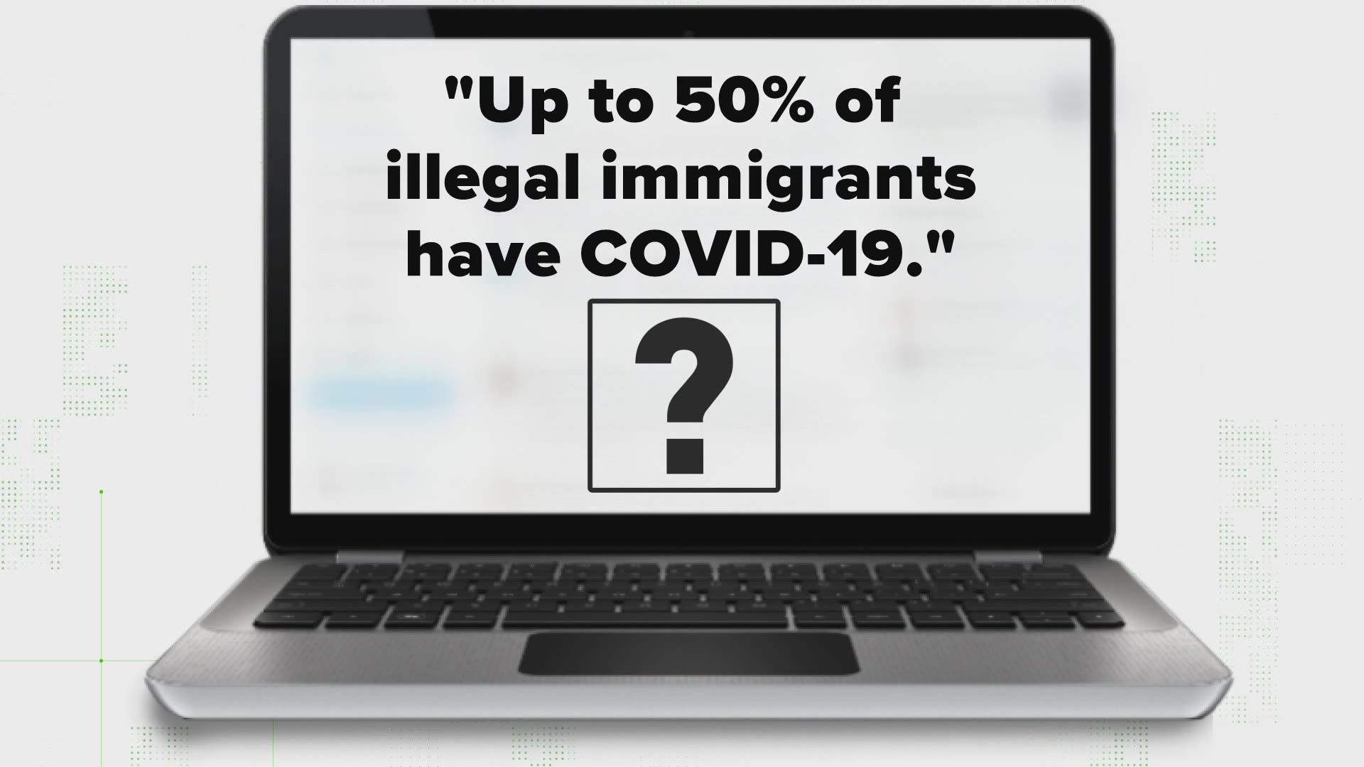 The Verify team is tackling viral claims about the border situation.
