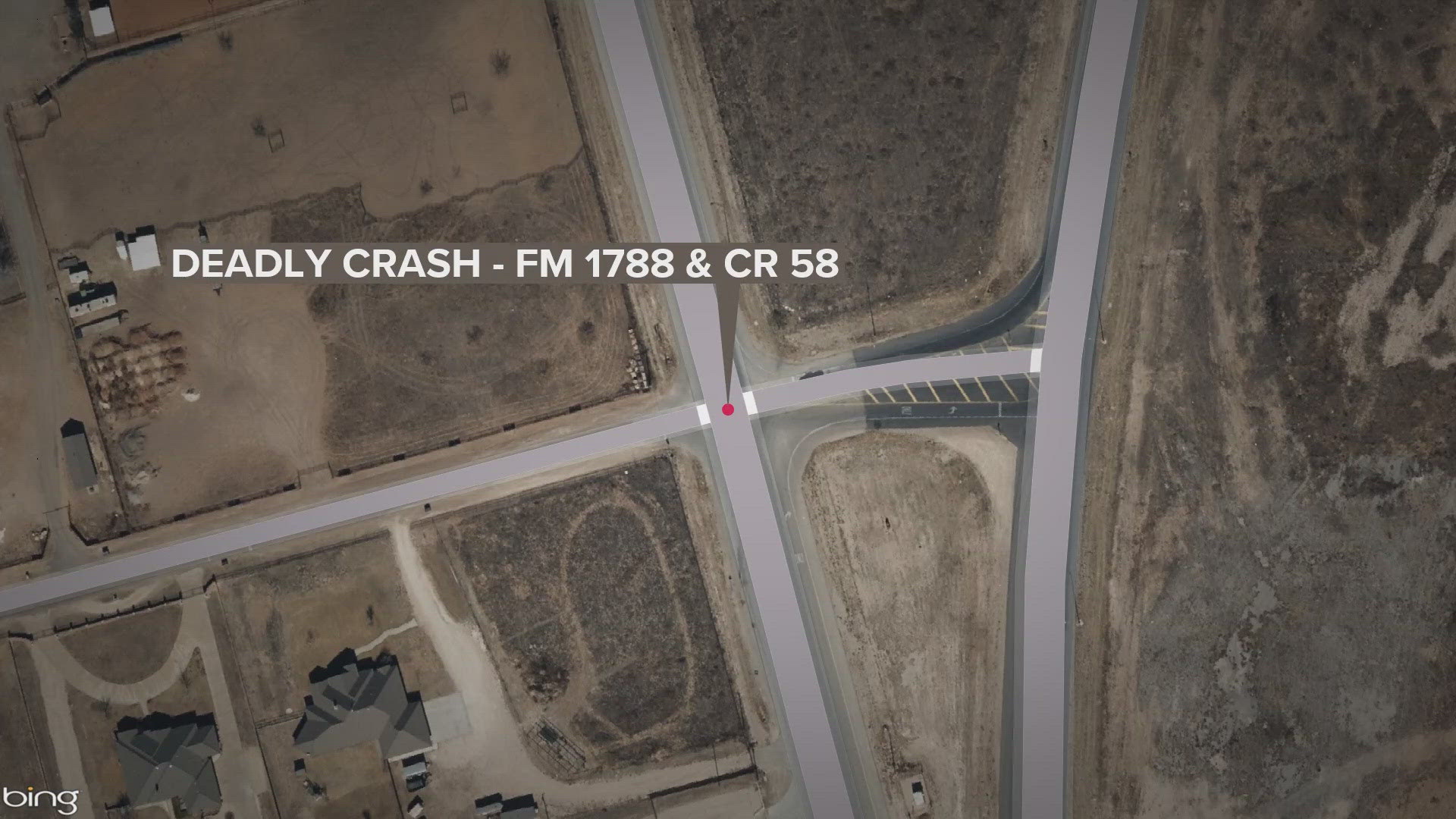 A fatal crash that occurred on FM 1788, and CR 58 has taken the life of two and injured another in a crash Wednesday afternoon.