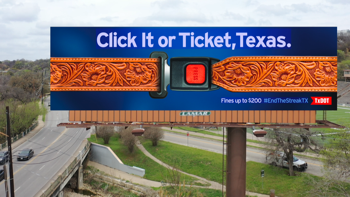 TXDOT's Click It or Ticket campaign urges Texans to remember to