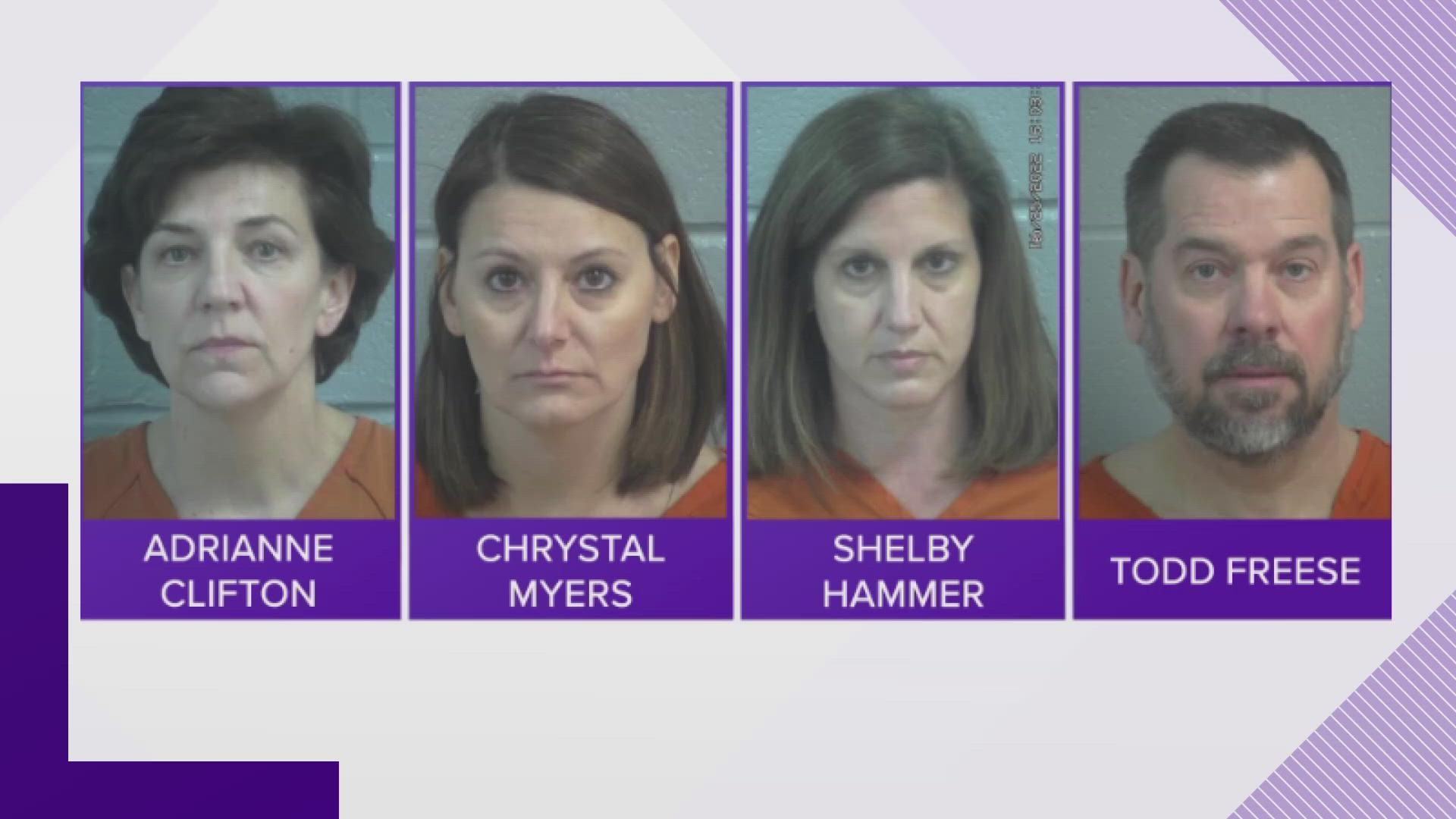 The four Trinity School administrators will appear before a jury on April 17.