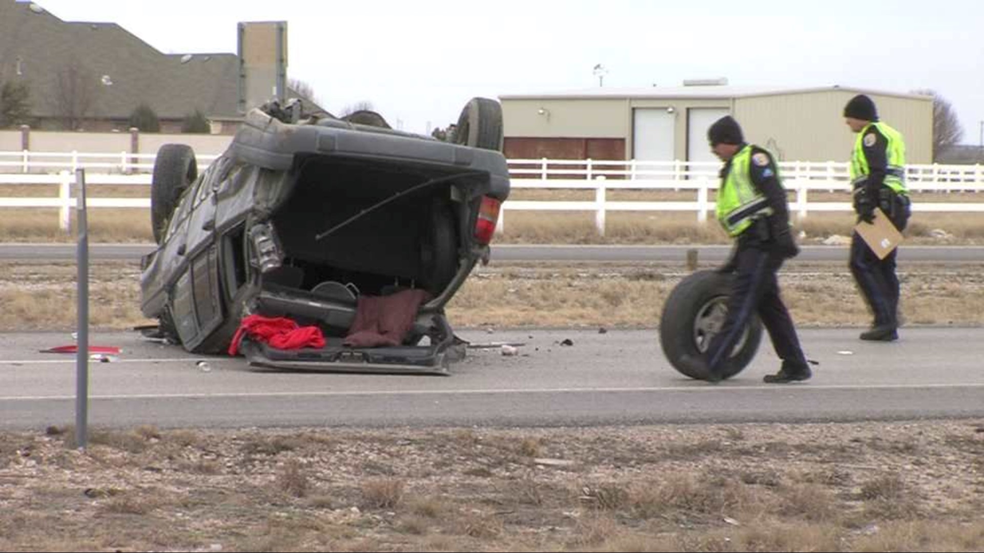 One Injured Following Rollover Accident in Odessa