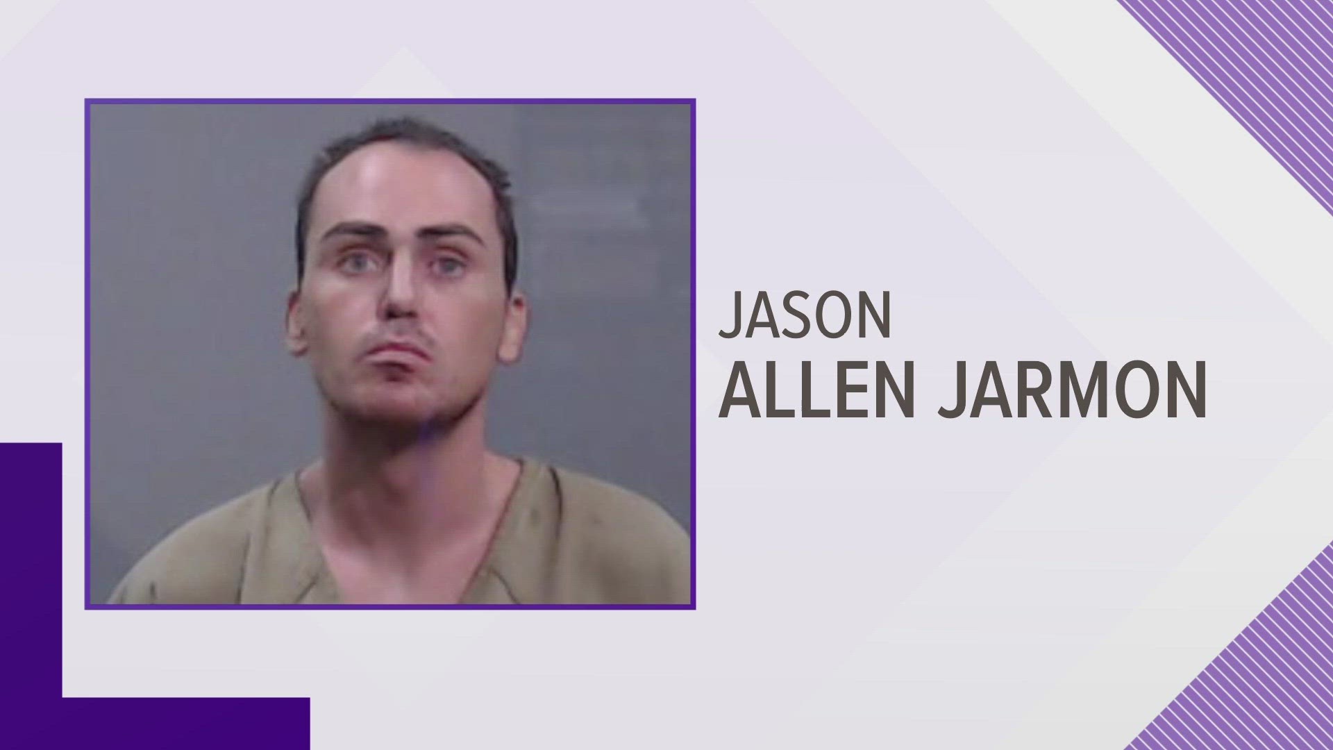 According to a report, 33-year-old Jason Allen Jarmon was having a verbal altercation with his father when he hit him in the shin area with the bat.