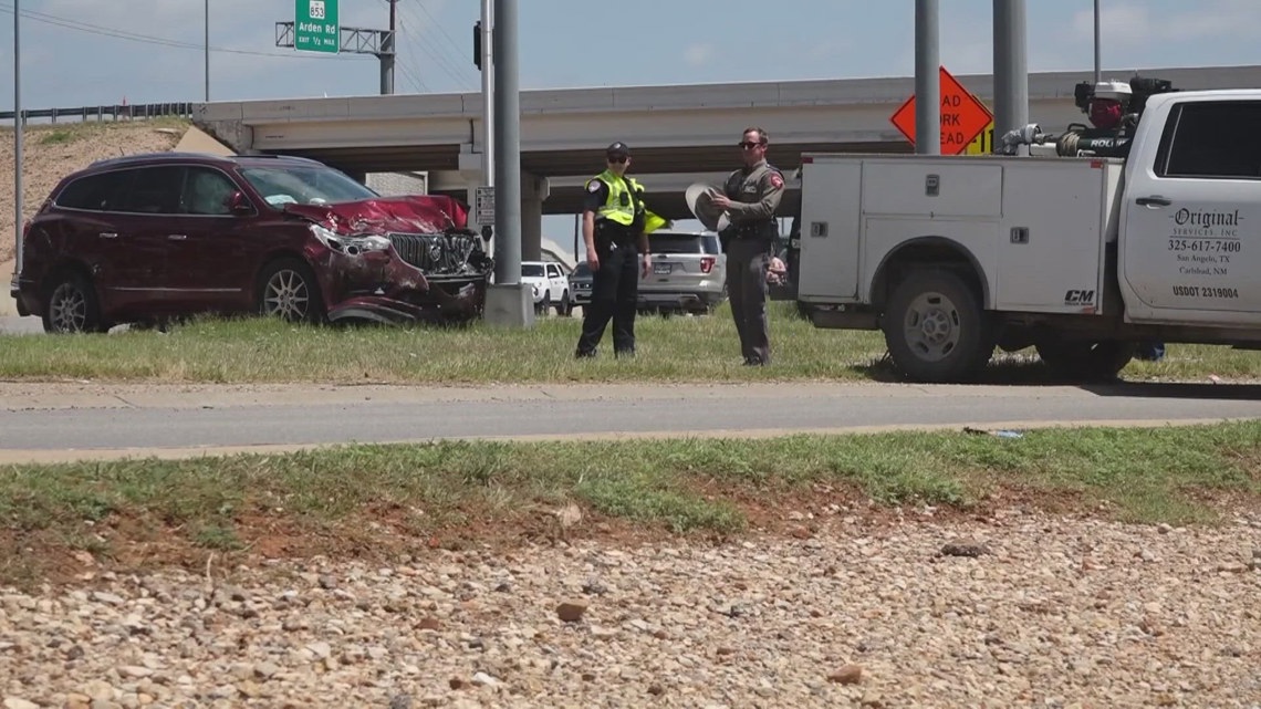 Road reopens after violent crash in San Angelo | newswest9.com
