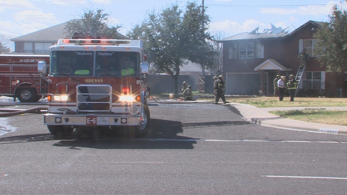 Odessa homeowner reacts to house fire that destroyed his home