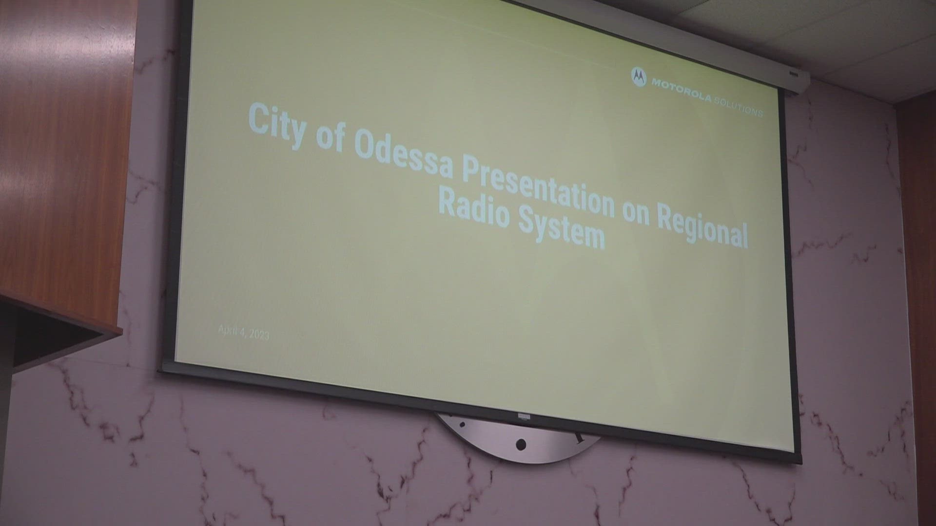 The project would create a regional network between radio cores in the City of Odessa and Midland County. Communication between first responders would be seamless.