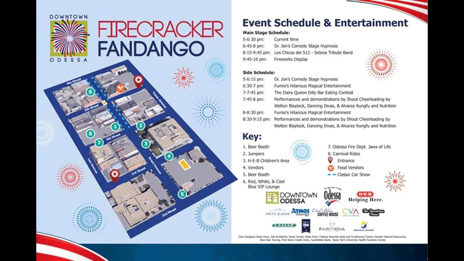 Family Fun on tap at Odessa's Firecracker Fandango