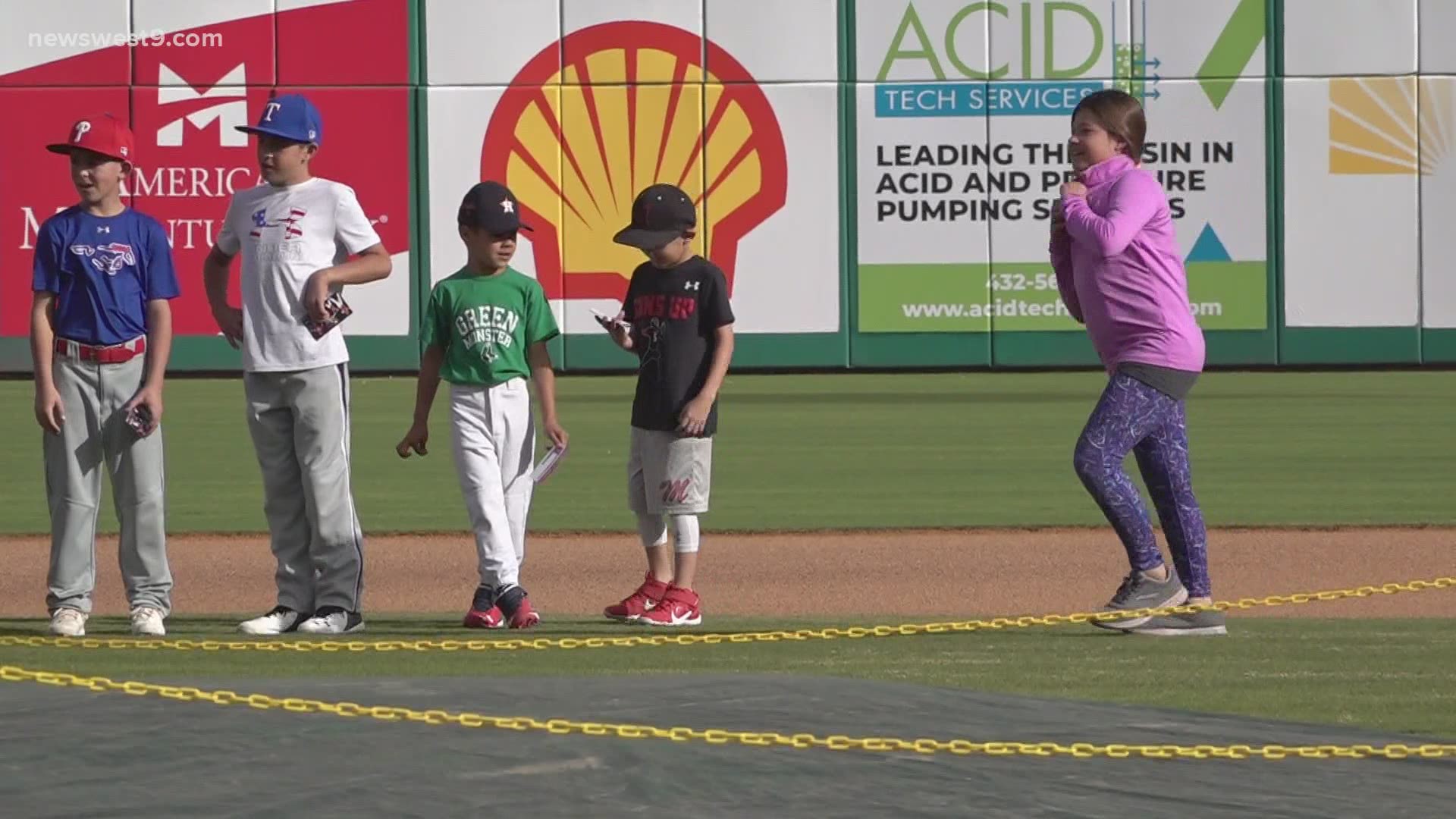 The event gives area youth a chance to compete in Major League Baseball's Pitch, Hit and Run competition.