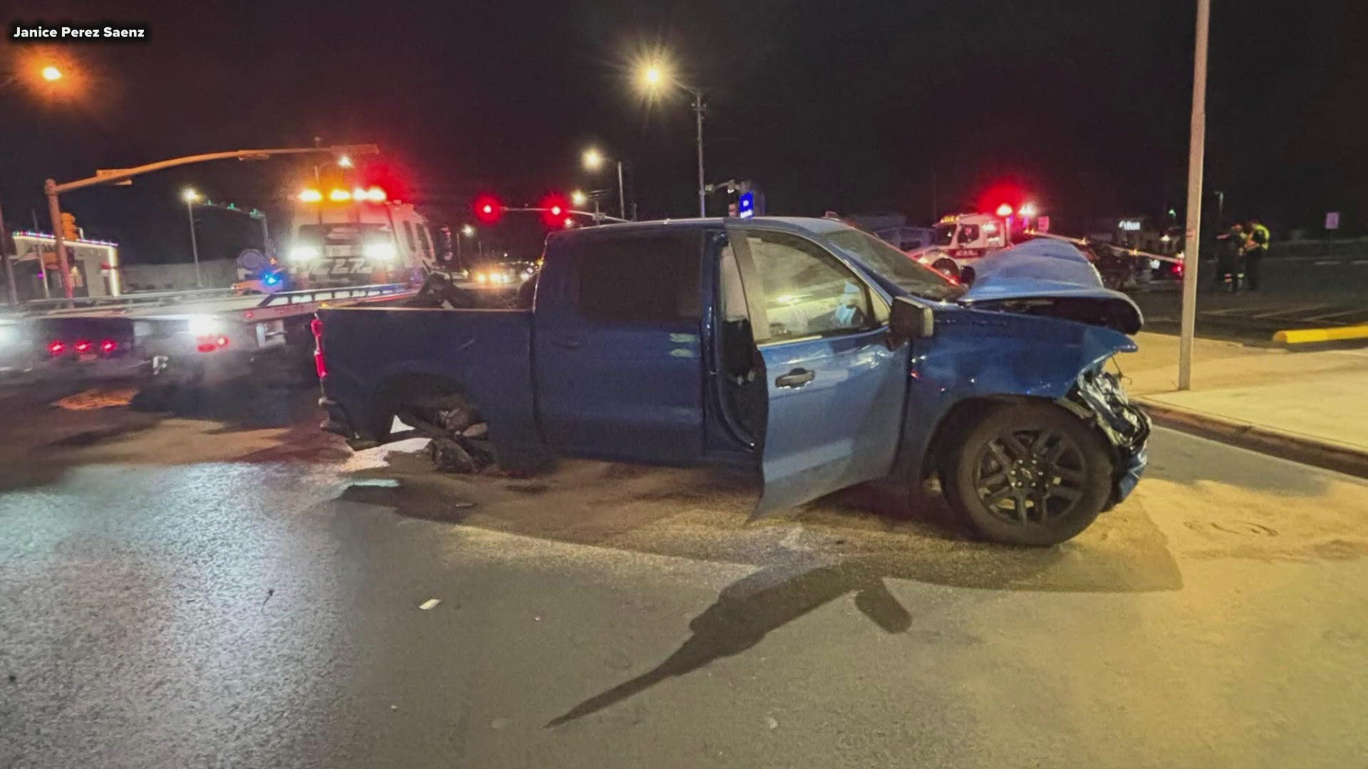 A blood trail from the crash scene is what led police to the intoxicated driver that fled on foot.