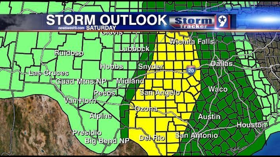 Stormtracker 9 Weather Alert Day Issued For Saturday 