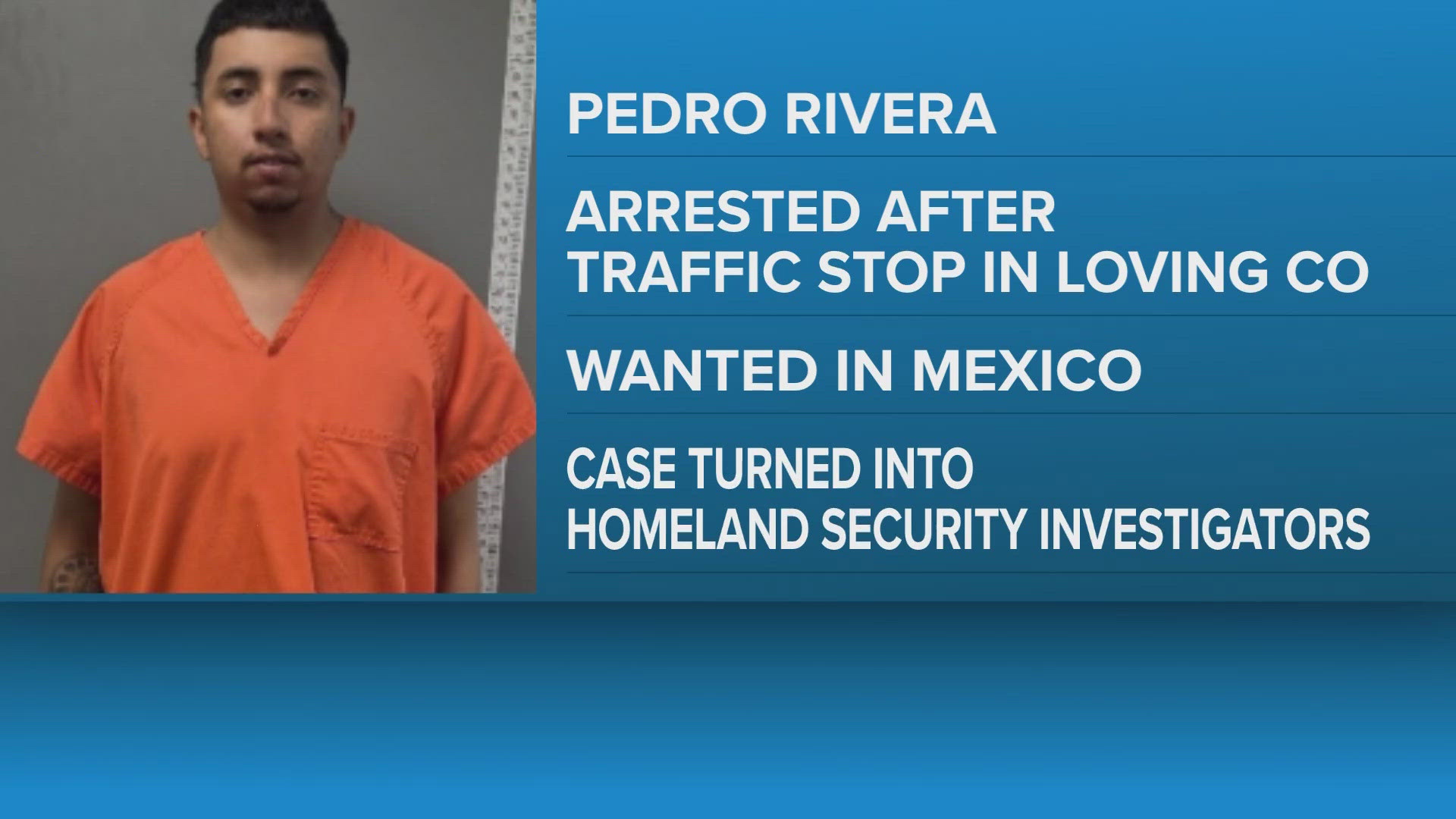Fugitive wanted in Mexico arrested in Loving County traffic stop ...