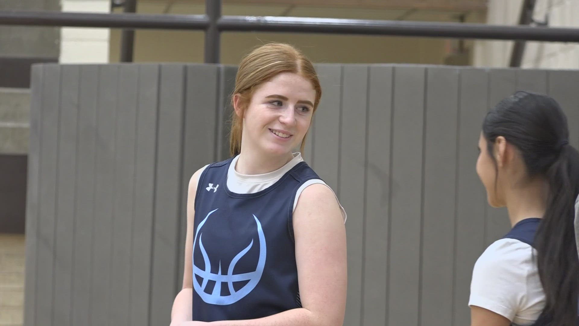 Emily Jones is one of a couple of athletes that plays two sports during the same season at Greenwood High School.