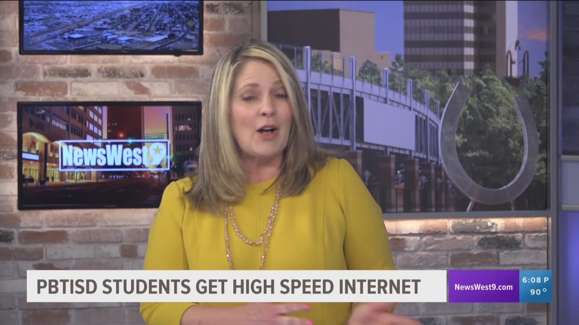 According to the Texas Education Agency, around 1.8 million students don't have reliable internet access at home.