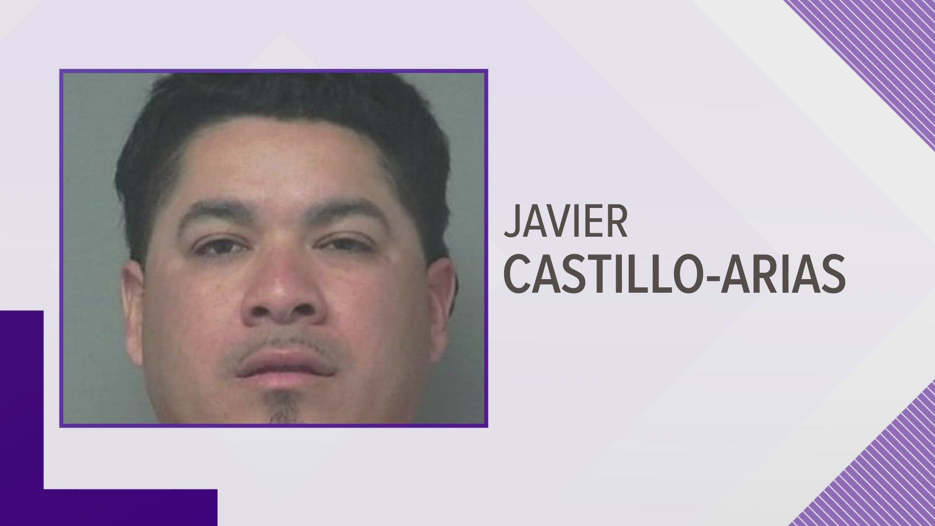 Javier Castillo-Arias was arrested and booked into the Potter County Jail Tuesday.