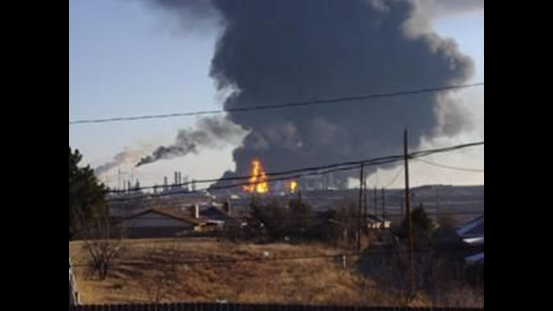 Explosion at Big Spring's Alon Refinery