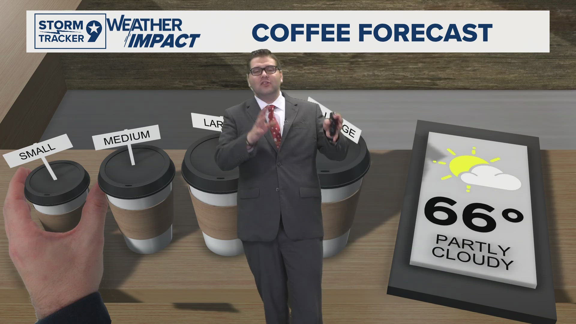 Sustained cloud cover all week long will keep temperature changes night and day very minimal with only "big" changes coming through with each cold front.