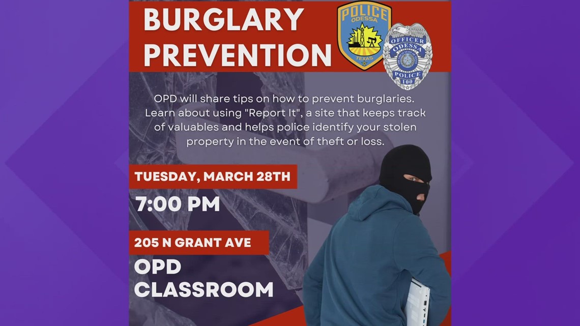 OPD to host Neighborhood Watch Meeting on March 28