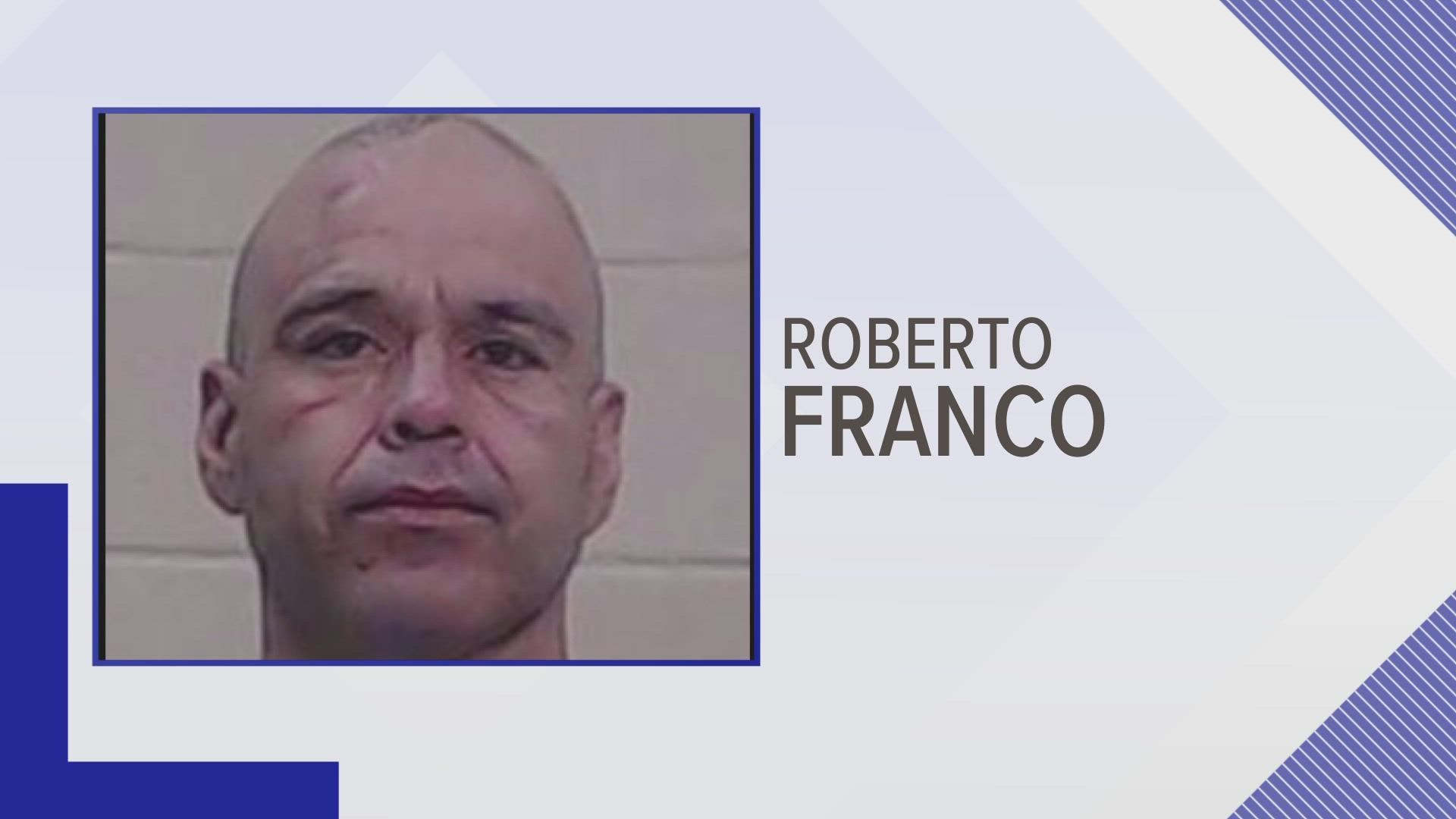 Roberto Franco's sentence was enhanced because of four prior felony convictions.