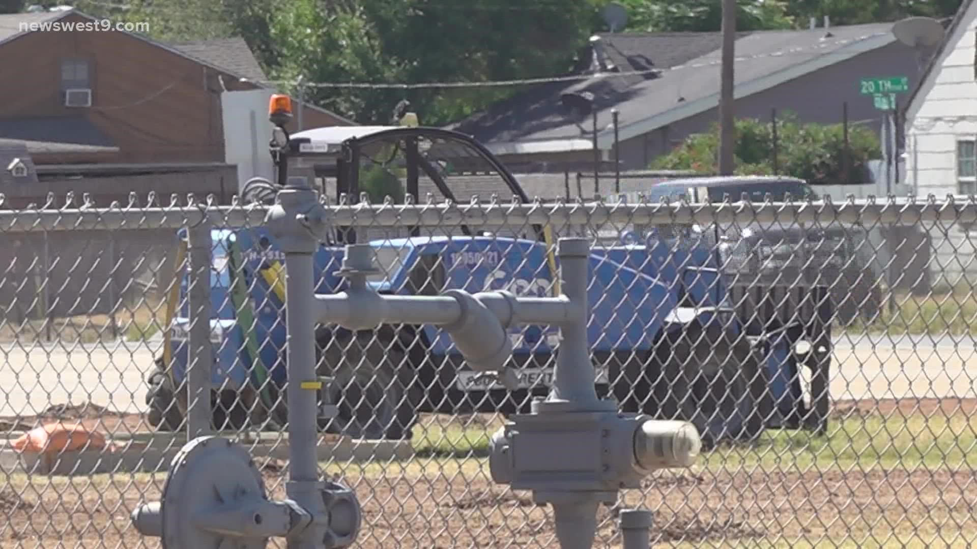 Construction has been underway at Bowie Middle School, and one parent is worried about the safety of some of the students.