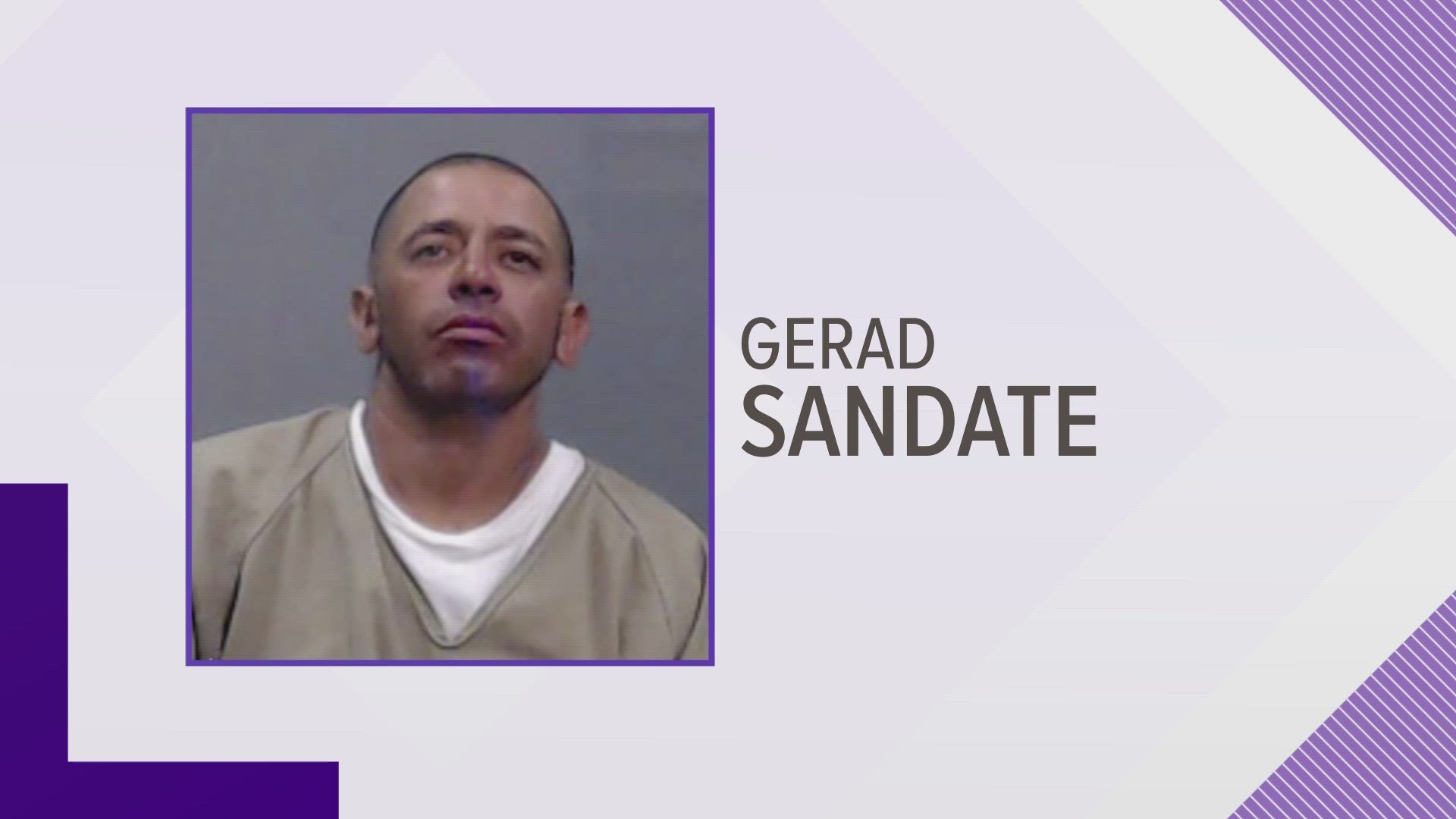 43-year-old Gerad Raymond Sandate has been booked into Ector County Jail after leaving the scene of a crash that led to the death of two people.