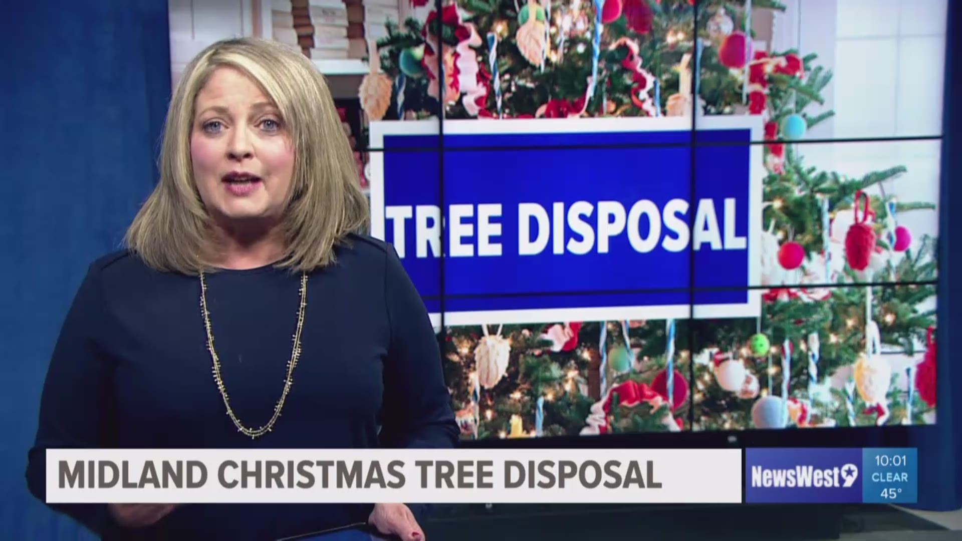 The City is asking you recycle those Christmas trees so they can be reused