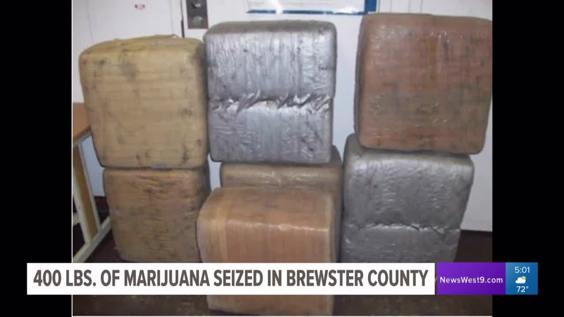 US Border Patrol seizes nearly 400 lb. of marijuana in Brewster Co.