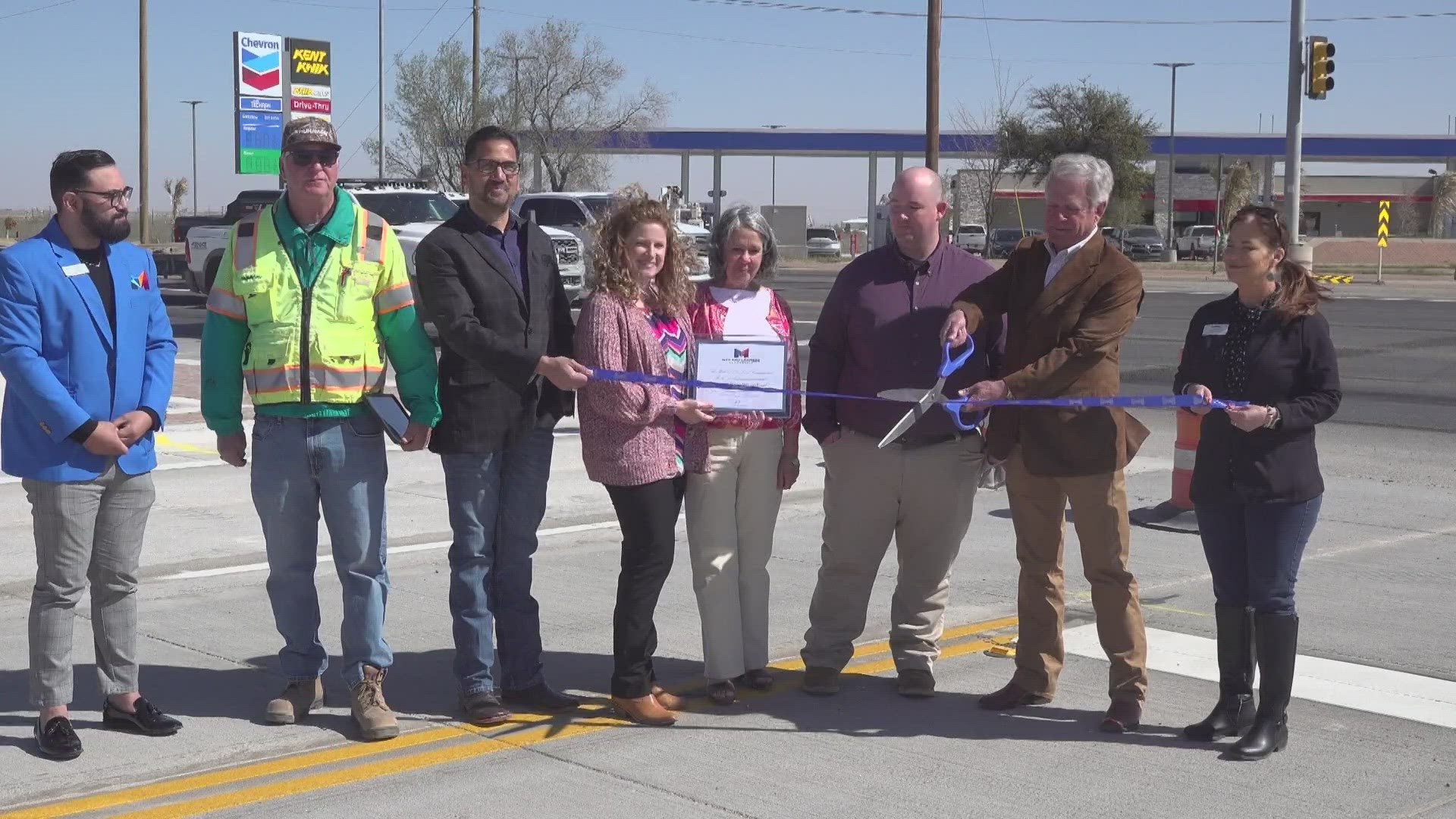 Yukon Road will help people get to and from the airport at a quicker rate.