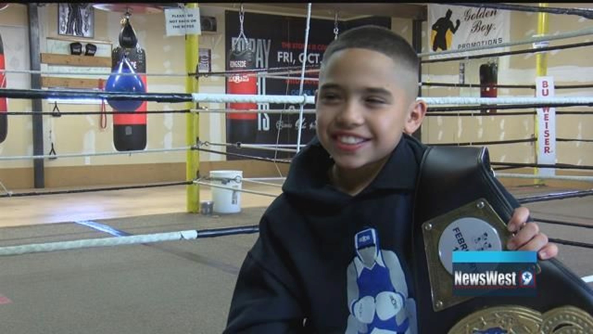 10-year-old boxer wins National Championship