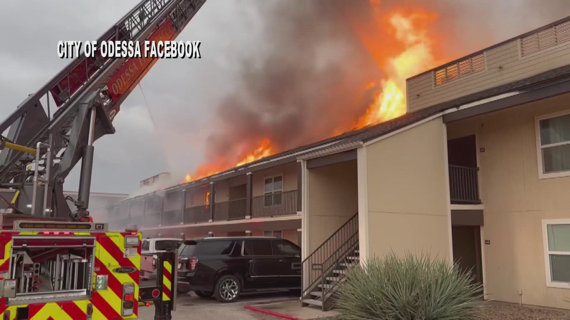 According to the Red Cross, all 25 families have been housed in hotels and are being processed for their benefits.