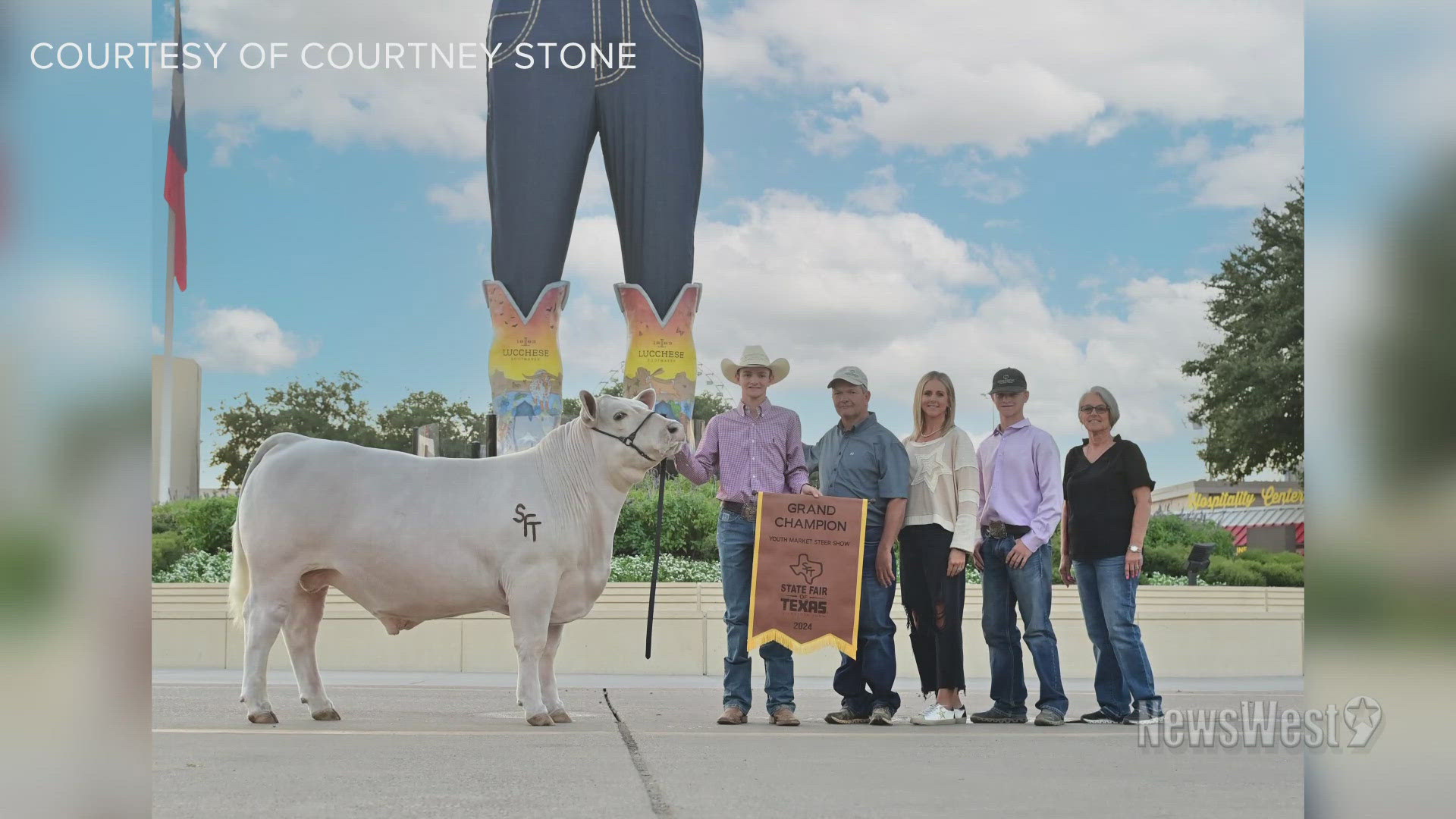 High school senior Jade Stone talked about how he's able to focus on his passion for farming and livestock shows.