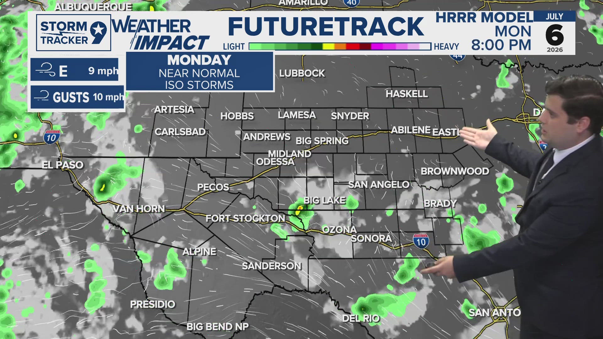 Storm chances thinning out as temperatures heat up | West Texas ...